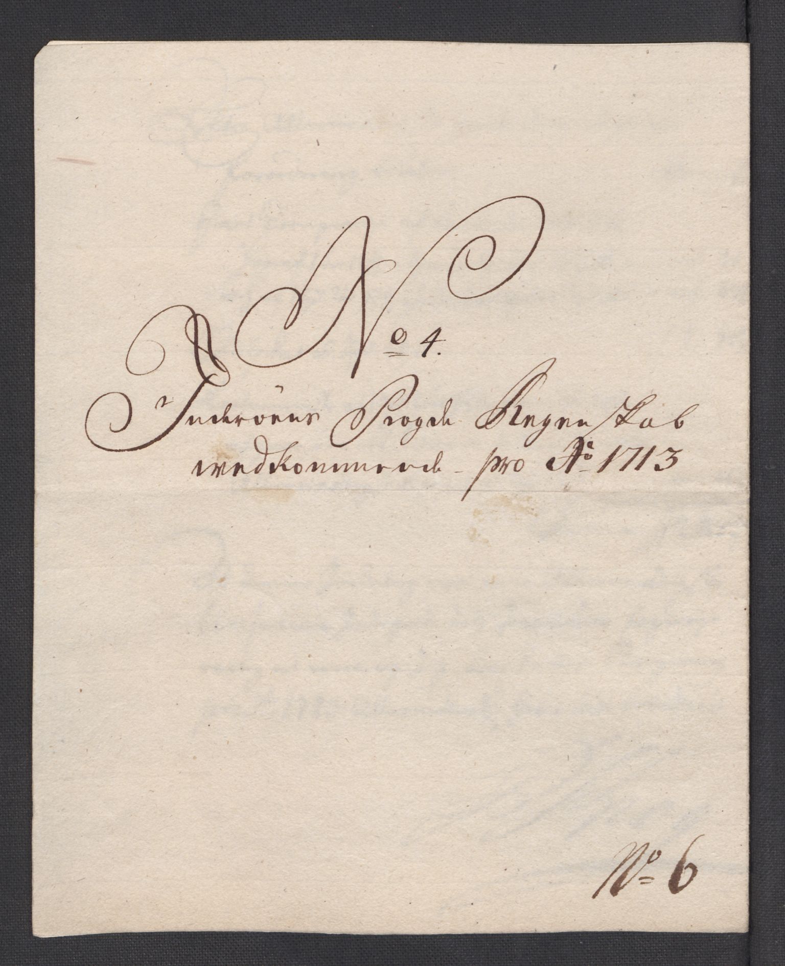 Rentekammeret inntil 1814, Reviderte regnskaper, Fogderegnskap, RA/EA-4092/R63/L4321: Fogderegnskap Inderøy, 1713, p. 145