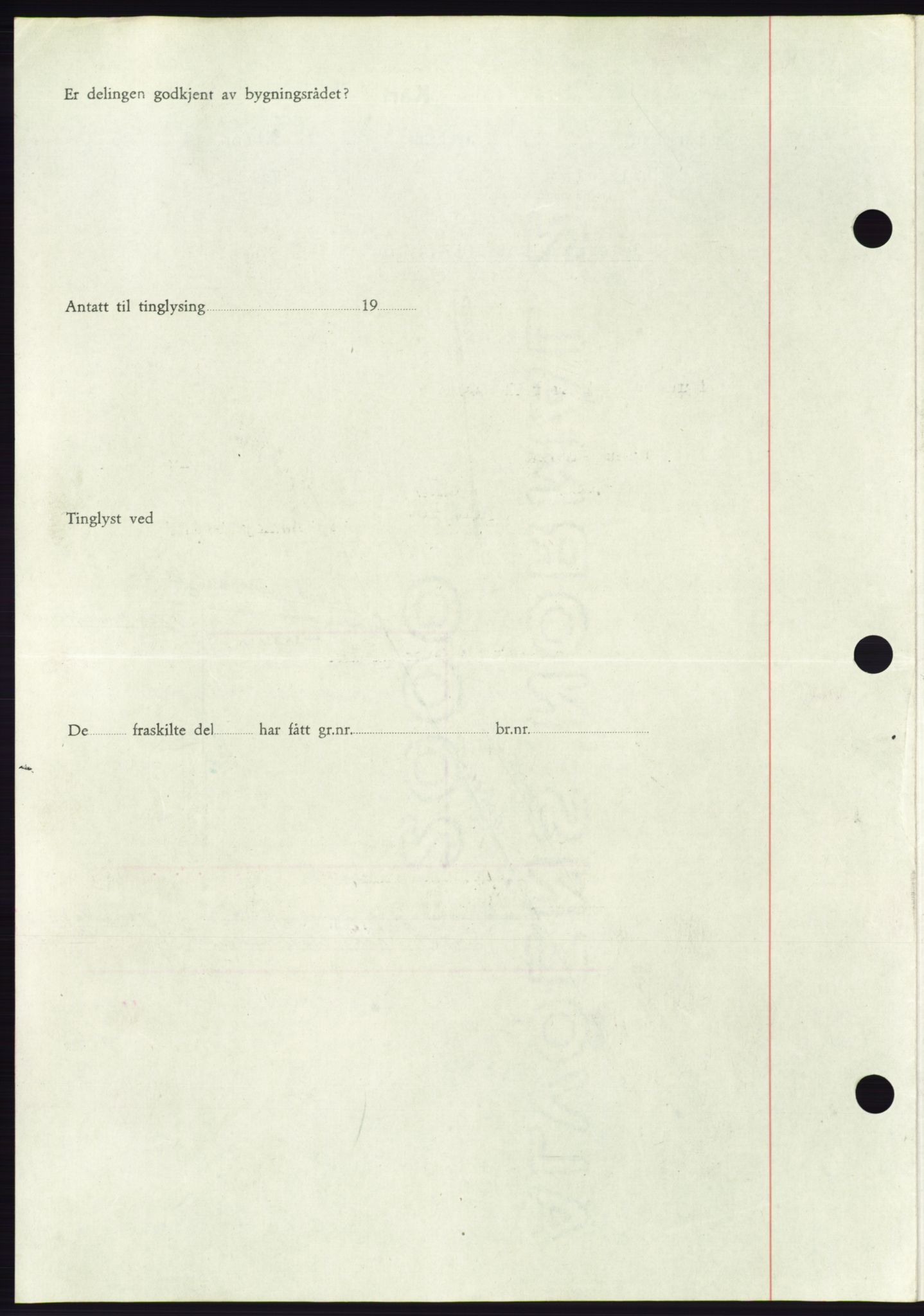 Søre Sunnmøre sorenskriveri, AV/SAT-A-4122/1/2/2C/L0084: Mortgage book no. 10A, 1949-1949, Diary no: : 680/1949