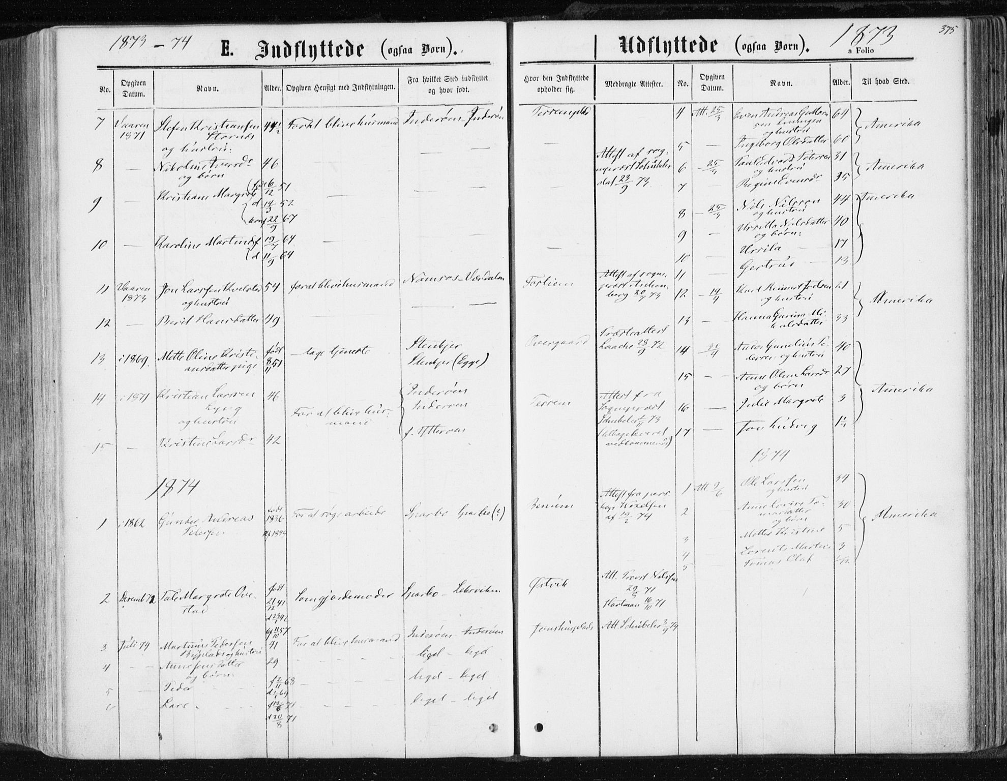 Ministerialprotokoller, klokkerbøker og fødselsregistre - Nord-Trøndelag, AV/SAT-A-1458/741/L0394: Parish register (official) no. 741A08, 1864-1877, p. 375