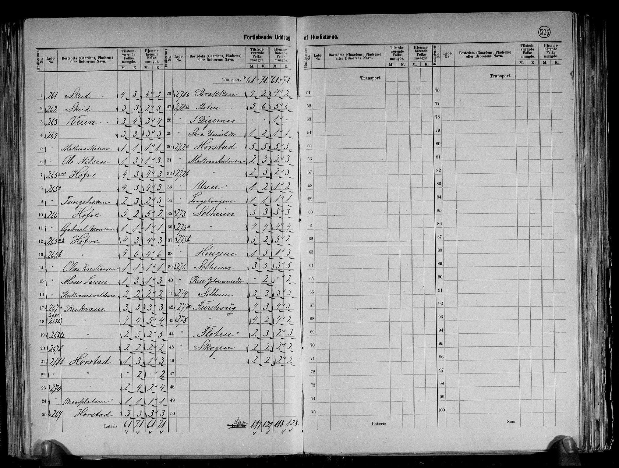 RA, 1891 census for 1432 Førde, 1891, p. 35