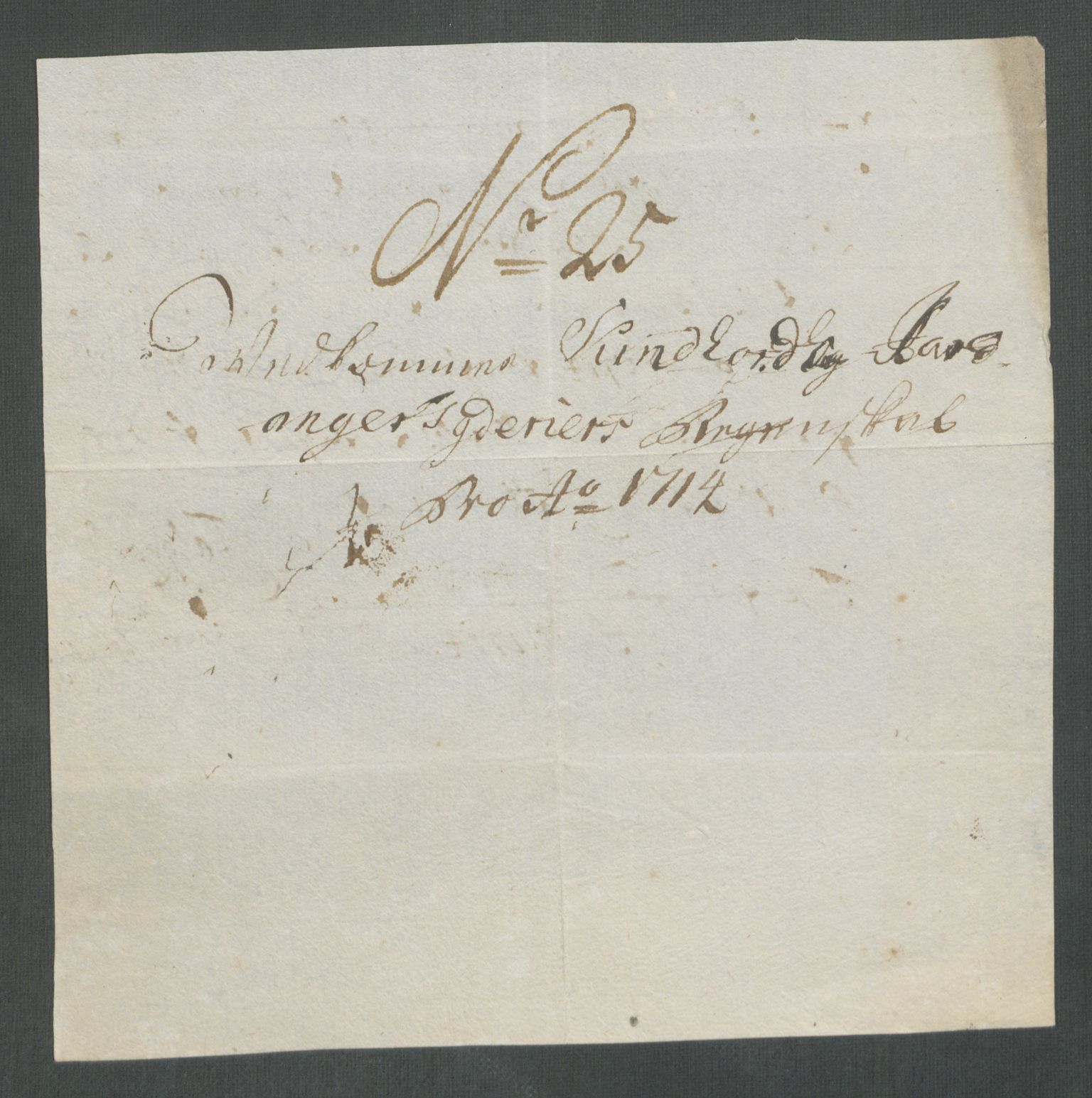 Rentekammeret inntil 1814, Reviderte regnskaper, Fogderegnskap, AV/RA-EA-4092/R48/L2990: Fogderegnskap Sunnhordland og Hardanger, 1714, p. 210