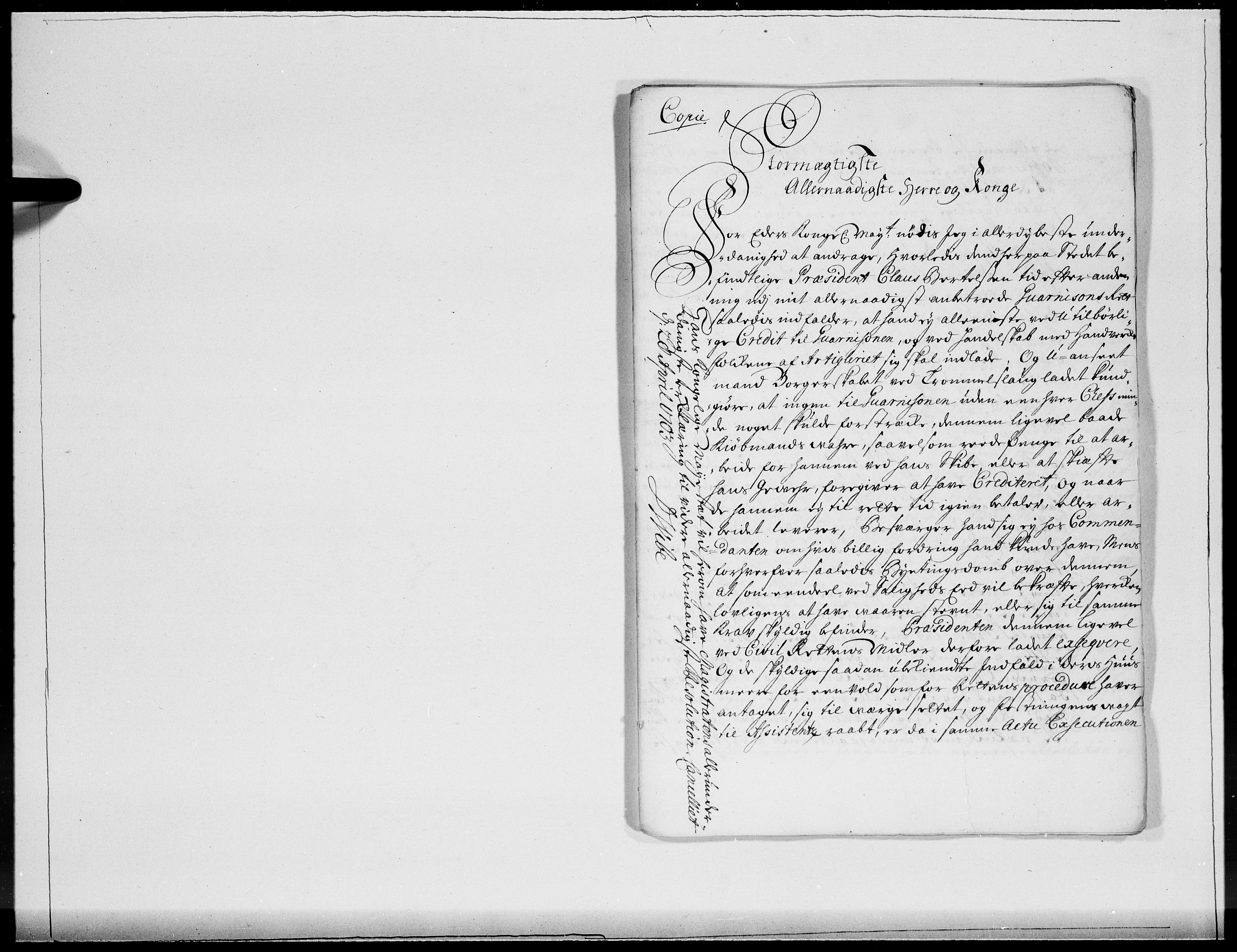 Danske Kanselli 1572-1799, AV/RA-EA-3023/F/Fc/Fcc/Fcca/L0054: Norske innlegg 1572-1799, 1703, p. 400