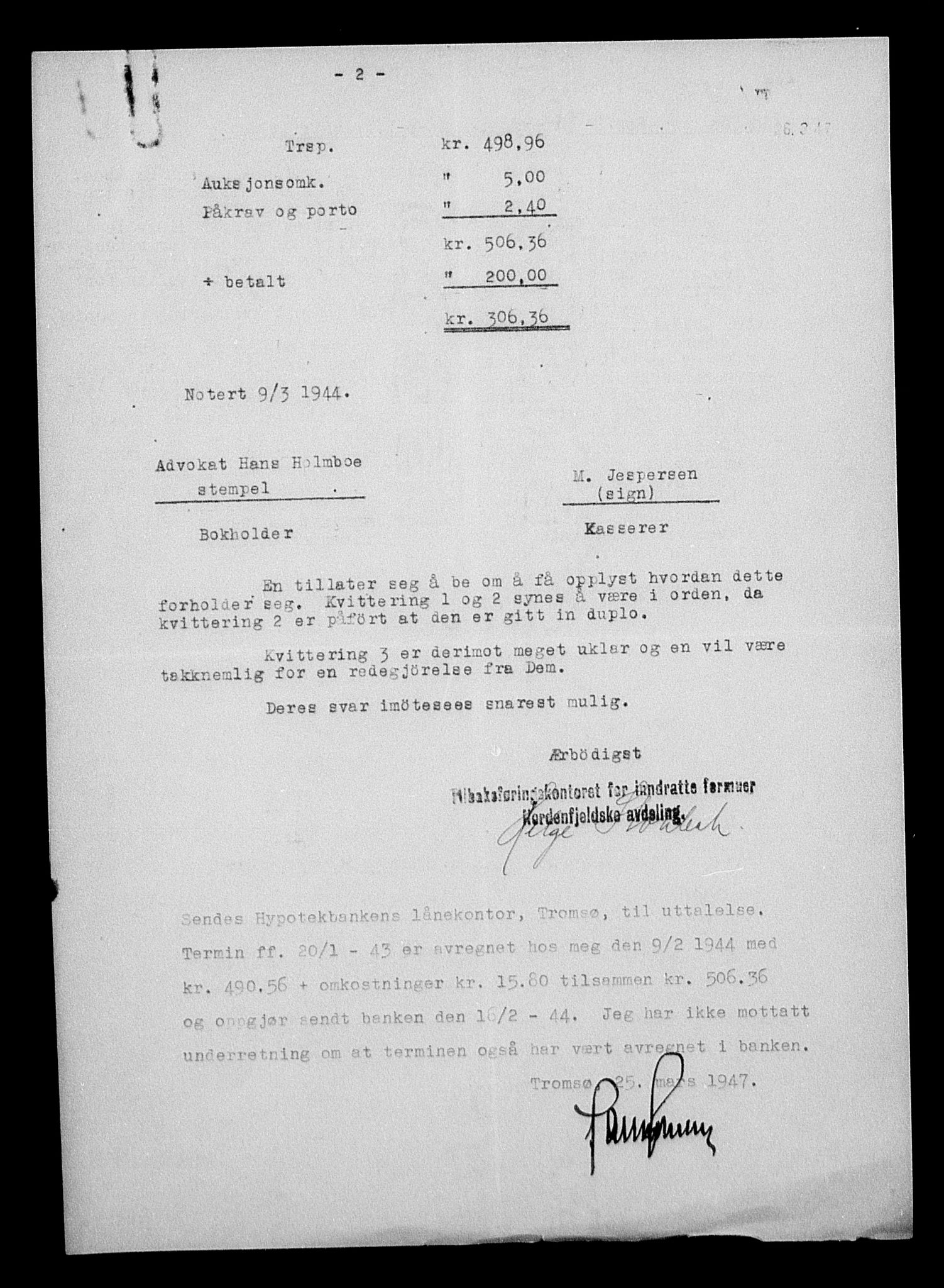 Justisdepartementet, Tilbakeføringskontoret for inndratte formuer, AV/RA-S-1564/H/Hc/Hcb/L0912: --, 1945-1947, p. 880