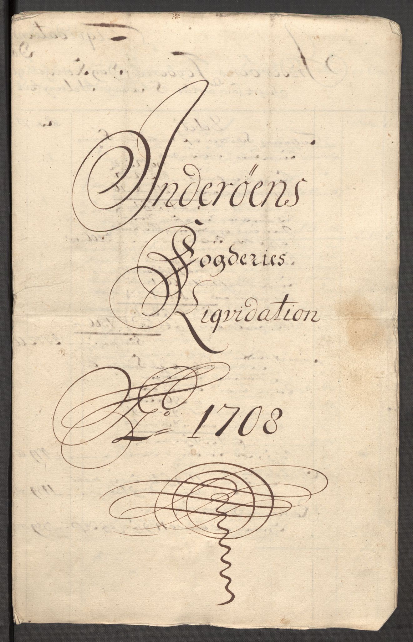 Rentekammeret inntil 1814, Reviderte regnskaper, Fogderegnskap, AV/RA-EA-4092/R63/L4316: Fogderegnskap Inderøy, 1708, p. 11