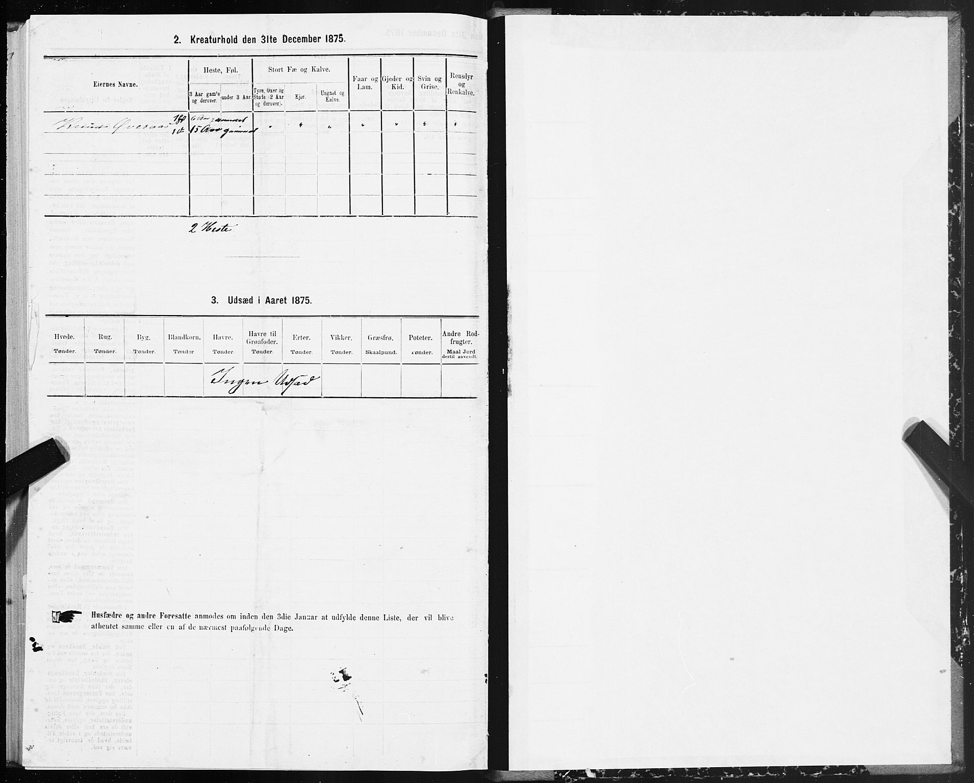 SAT, 1875 census for 1503B Kristiansund/Kristiansund, 1875