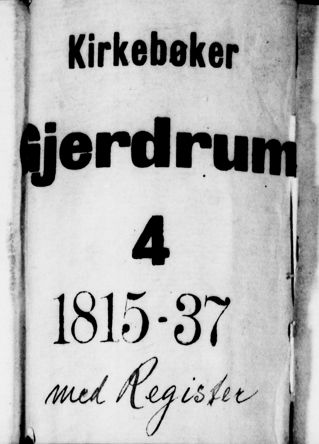 Gjerdrum prestekontor Kirkebøker, AV/SAO-A-10412b/F/Fa/L0004: Parish register (official) no. I 4, 1816-1836