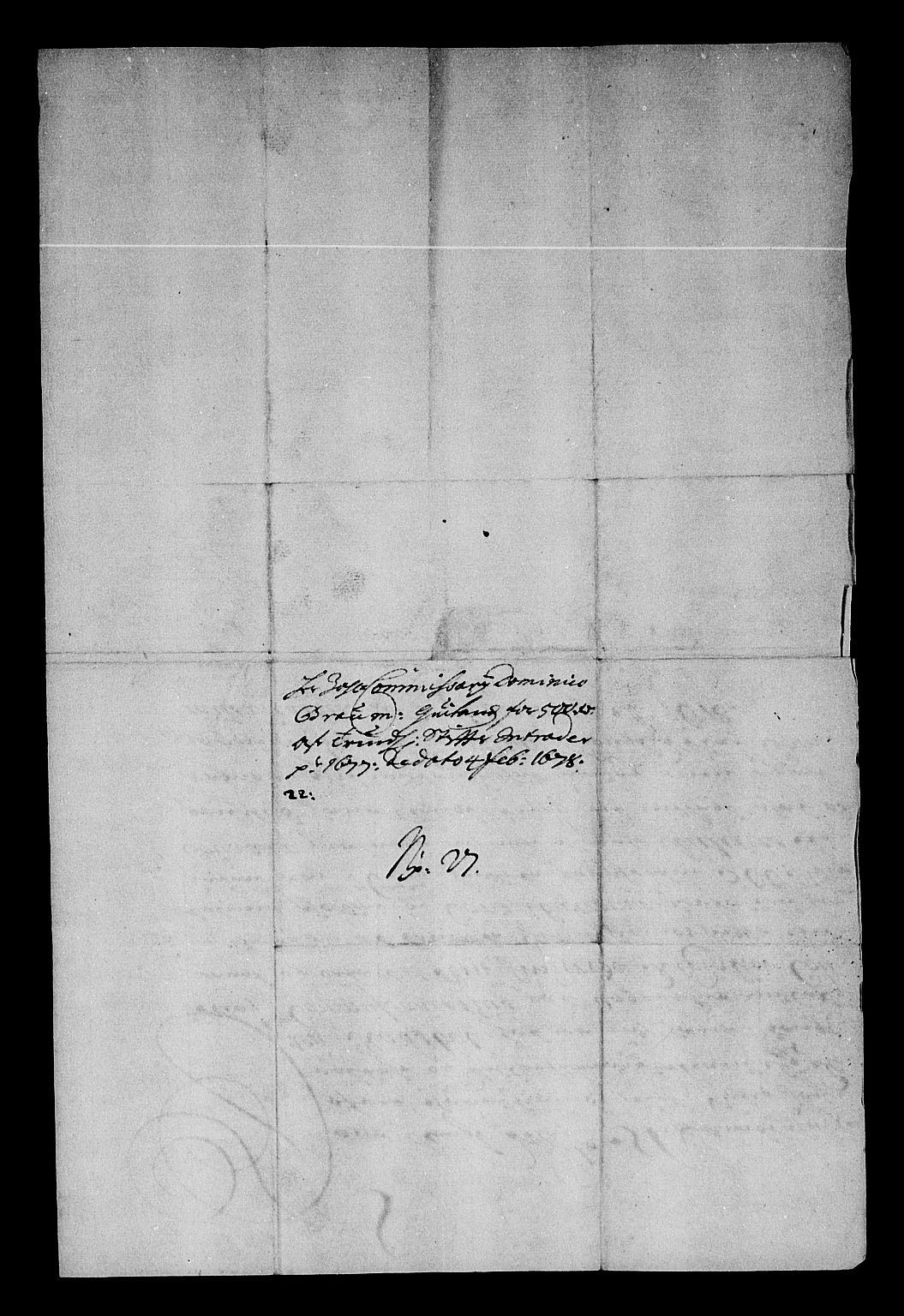 Rentekammeret inntil 1814, Reviderte regnskaper, Stiftamtstueregnskaper, Trondheim stiftamt og Nordland amt, RA/EA-6044/R/Re/L0049: Trondheim stiftamt og Nordland amt, 1677