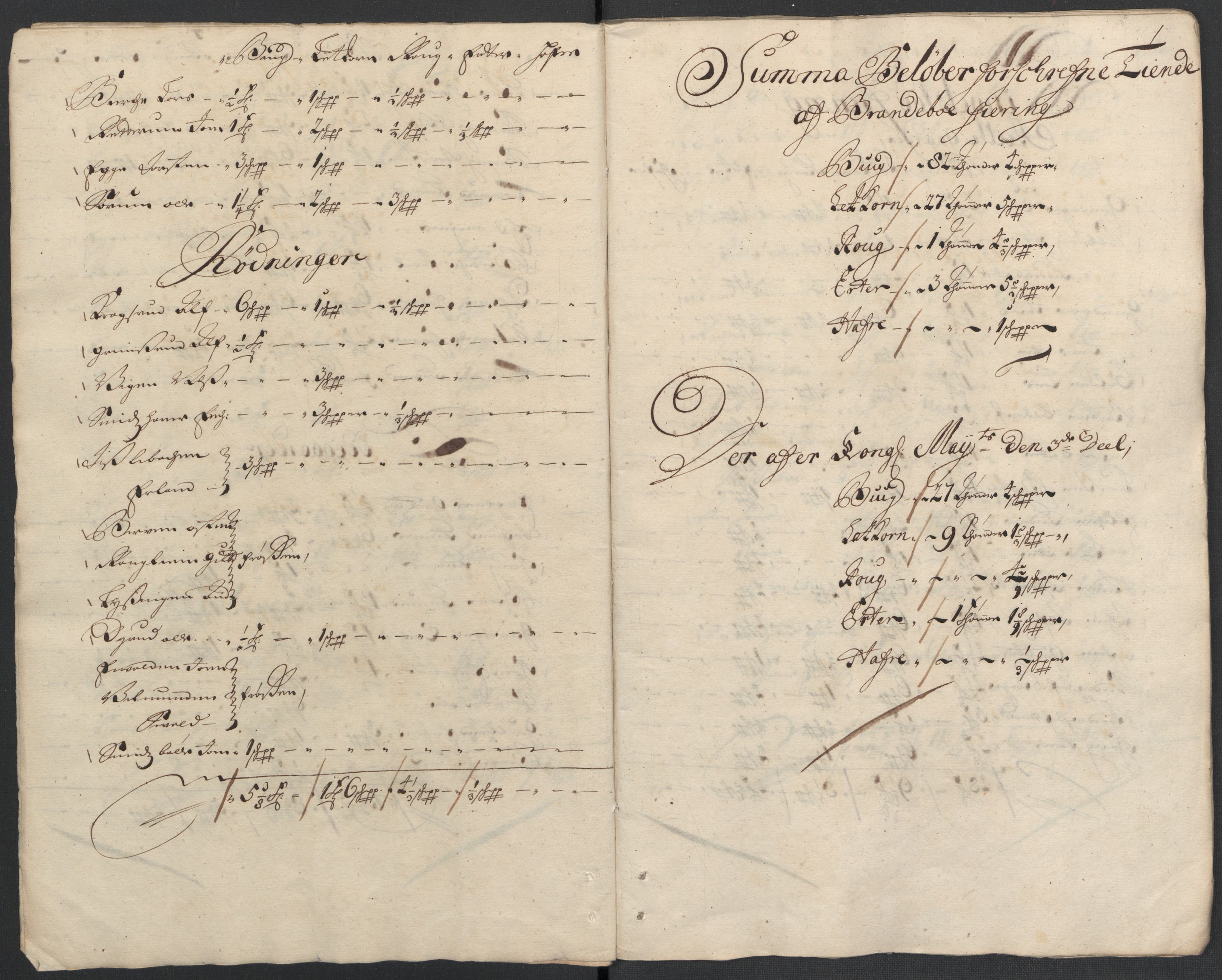 Rentekammeret inntil 1814, Reviderte regnskaper, Fogderegnskap, AV/RA-EA-4092/R18/L1302: Fogderegnskap Hadeland, Toten og Valdres, 1704, p. 21