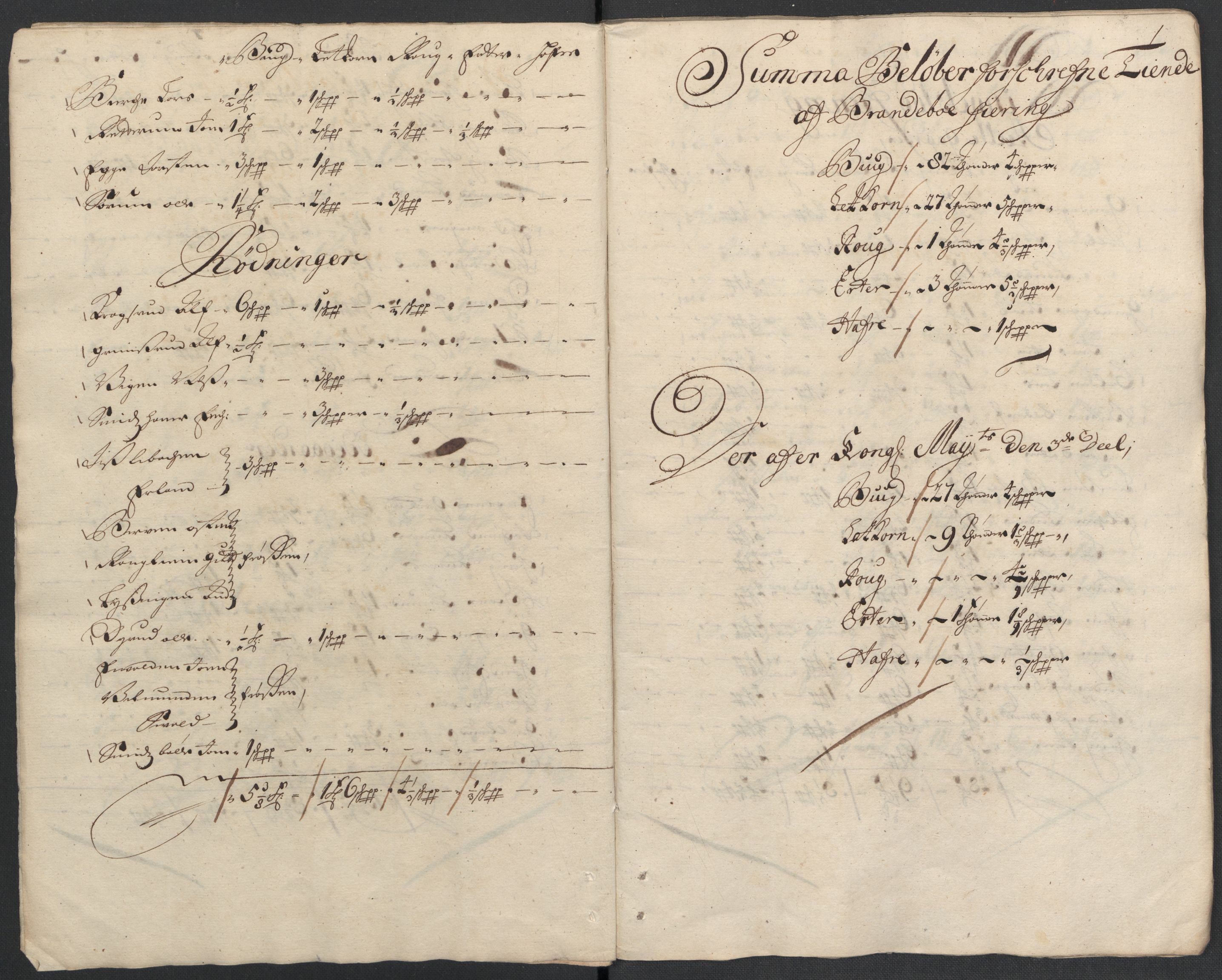 Rentekammeret inntil 1814, Reviderte regnskaper, Fogderegnskap, RA/EA-4092/R18/L1302: Fogderegnskap Hadeland, Toten og Valdres, 1704, p. 21