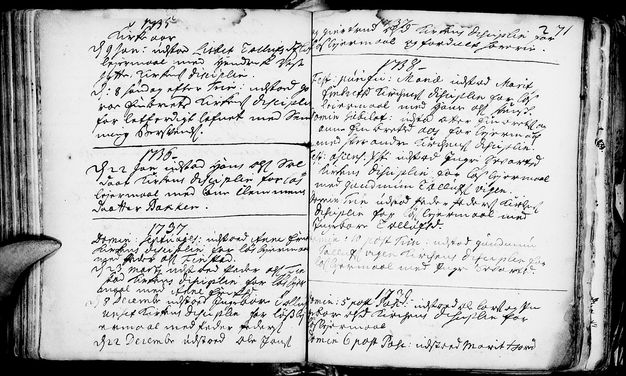 Rendalen prestekontor, SAH/PREST-054/H/Ha/Haa/L0001: Parish register (official) no. 1, 1733-1787, p. 271