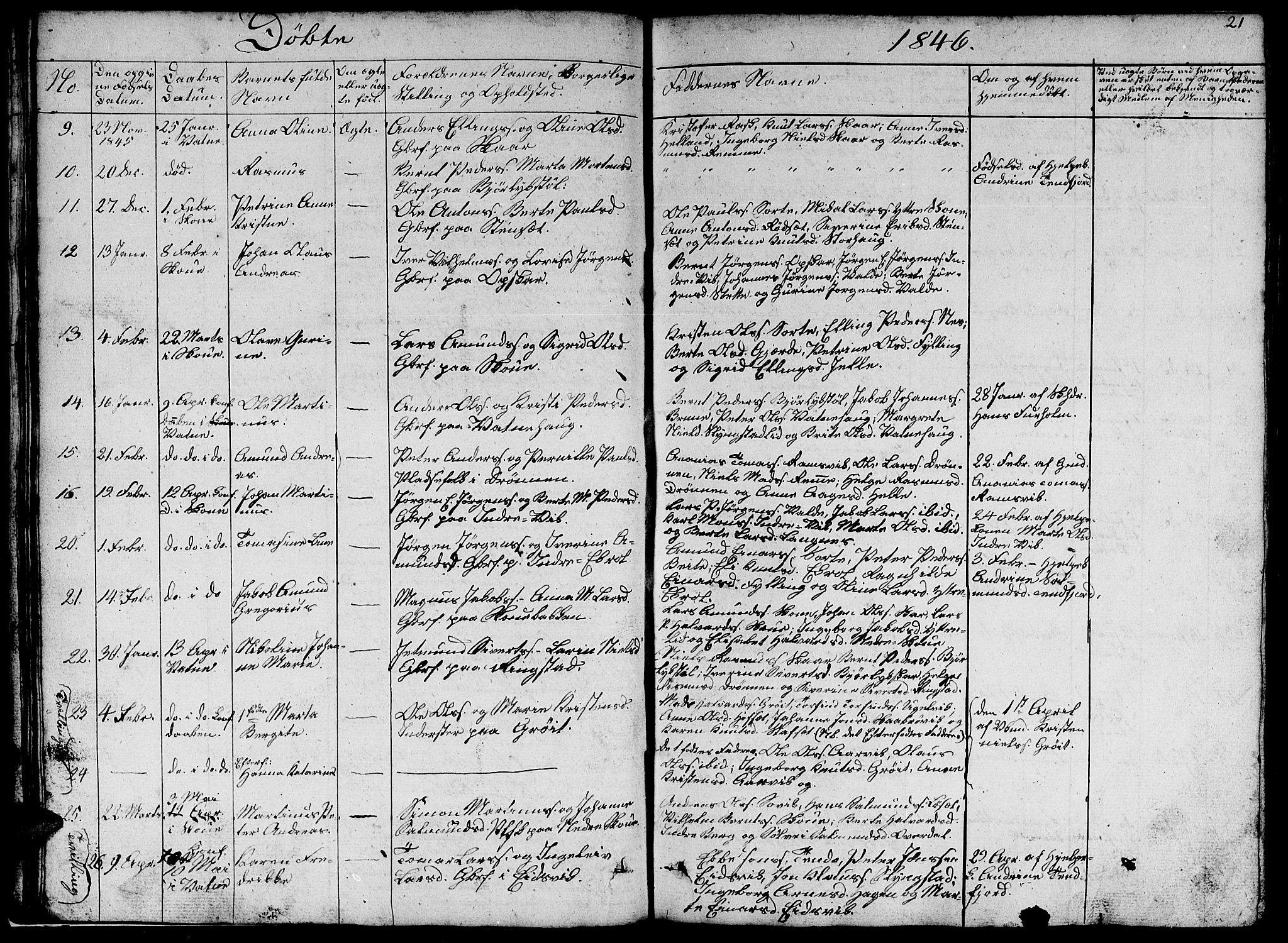 Ministerialprotokoller, klokkerbøker og fødselsregistre - Møre og Romsdal, AV/SAT-A-1454/524/L0362: Parish register (copy) no. 524C03, 1840-1854, p. 21