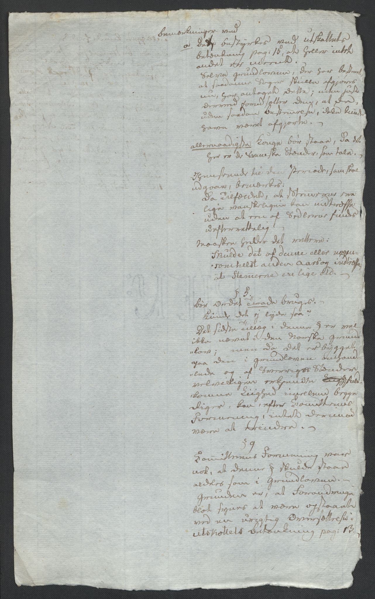Christie, Wilhelm Frimann Koren, AV/RA-PA-0014/F/L0005: Christies dokumenter fra Stortinget, 1815-1816, p. 226