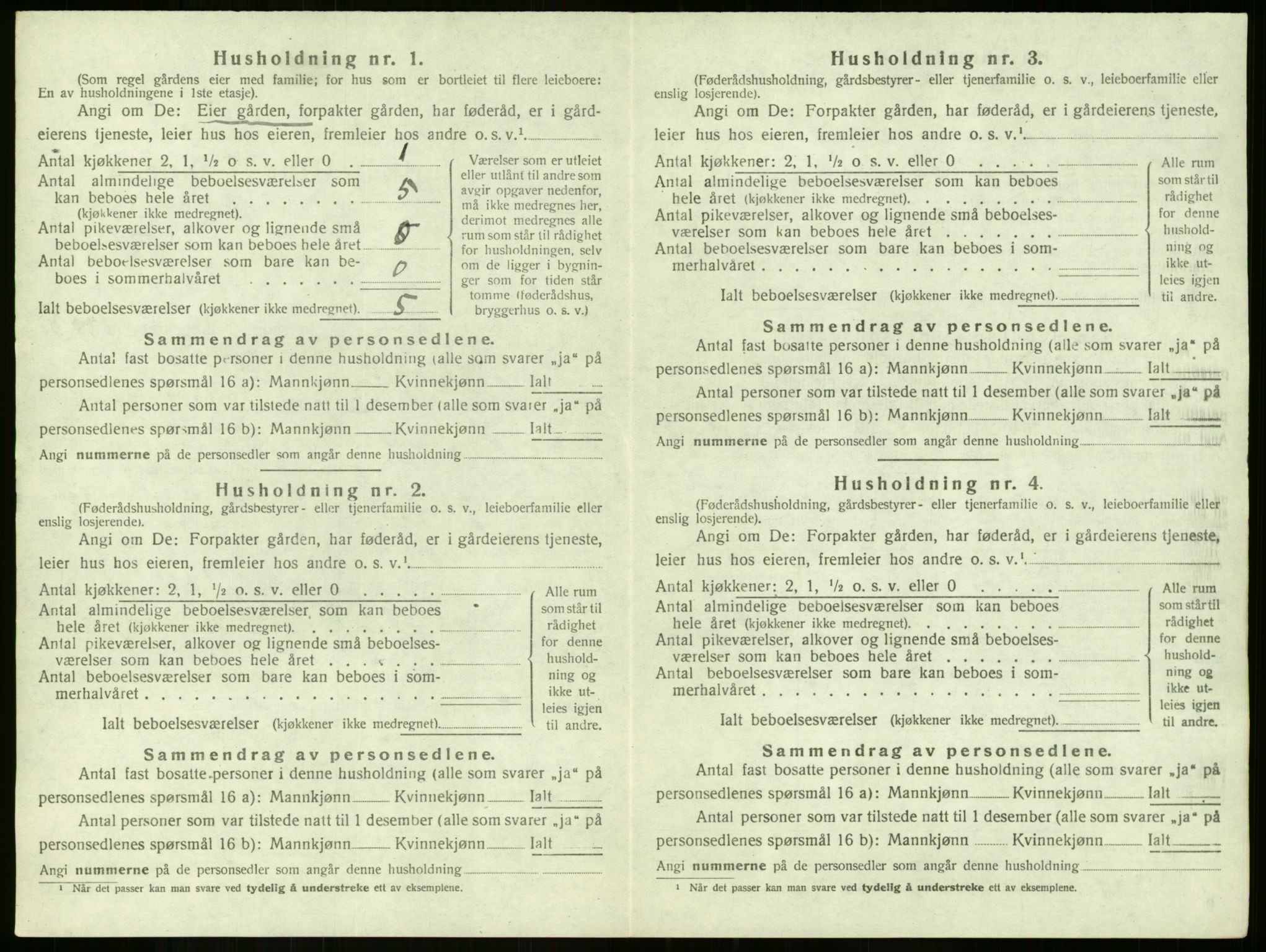 SAKO, 1920 census for Tjøme, 1920, p. 1123