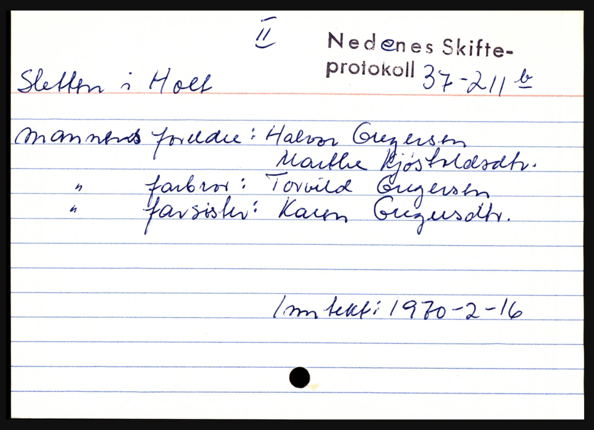 Nedenes sorenskriveri før 1824, AV/SAK-1221-0007/H, p. 27331