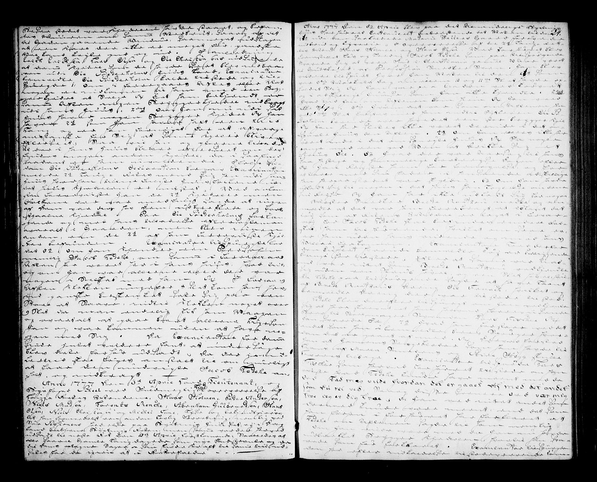 Drammen byfogd, AV/SAKO-A-222/F/Fa/L0056: Tingbok for Bragernes, 1777-1780, p. 23b-24a