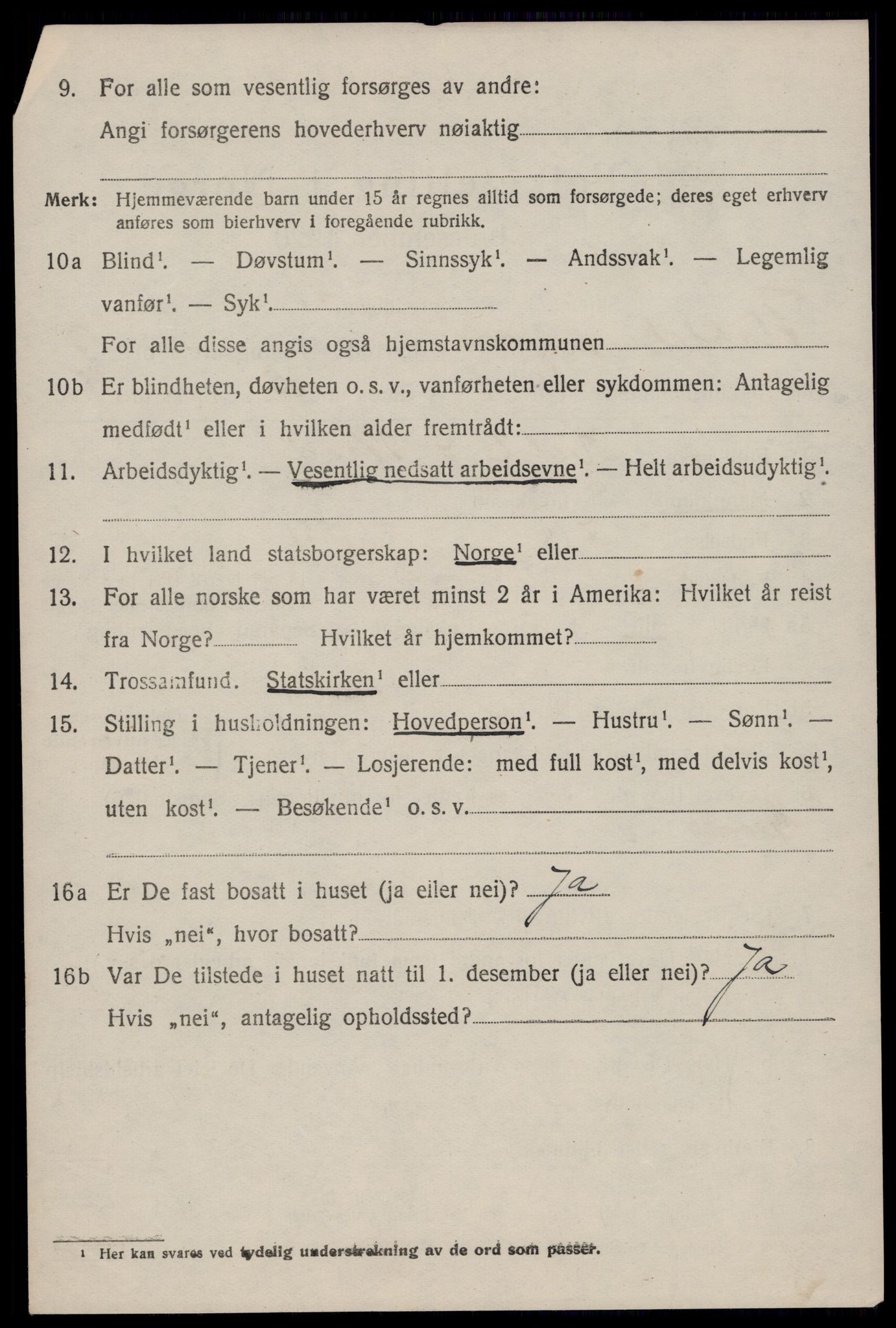 SAKO, 1920 census for Seljord, 1920, p. 4211