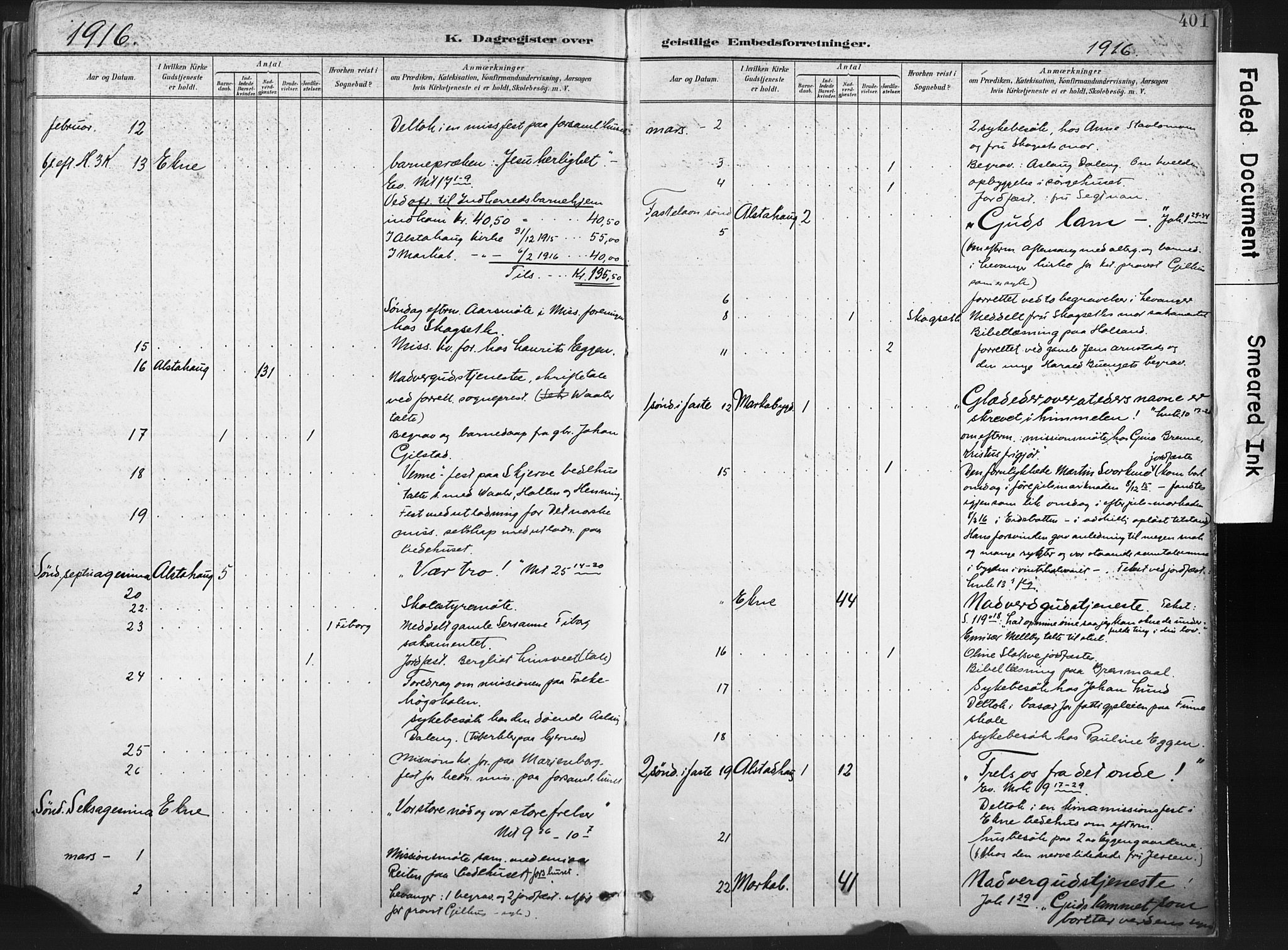 Ministerialprotokoller, klokkerbøker og fødselsregistre - Nord-Trøndelag, AV/SAT-A-1458/717/L0162: Parish register (official) no. 717A12, 1898-1923, p. 401