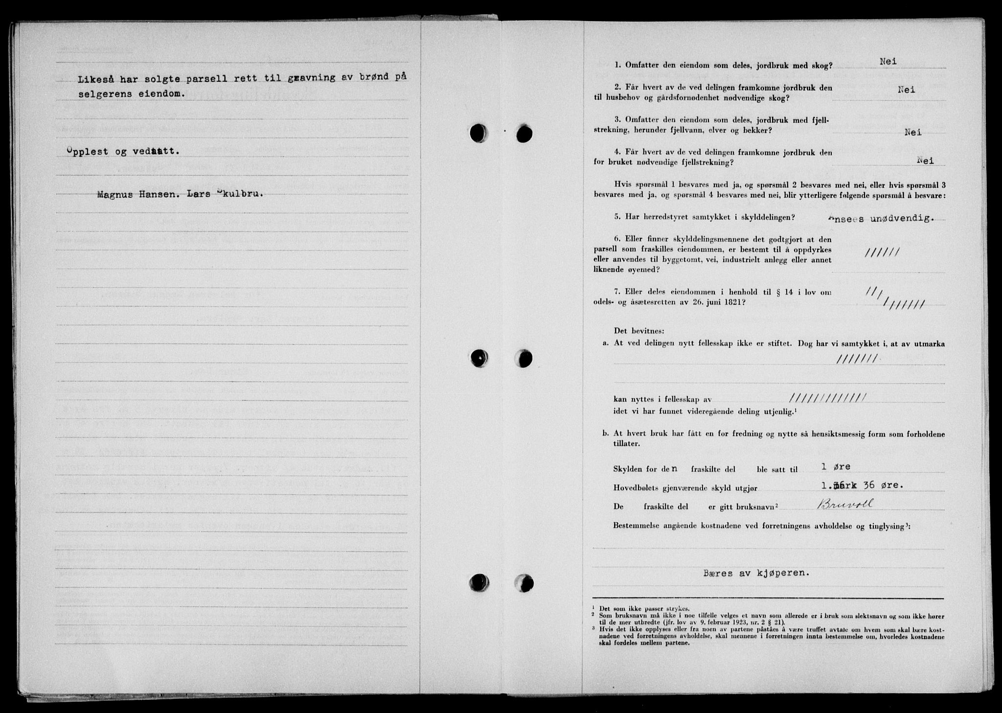 Lofoten sorenskriveri, SAT/A-0017/1/2/2C/L0014a: Mortgage book no. 14a, 1946-1946, Diary no: : 1553/1946