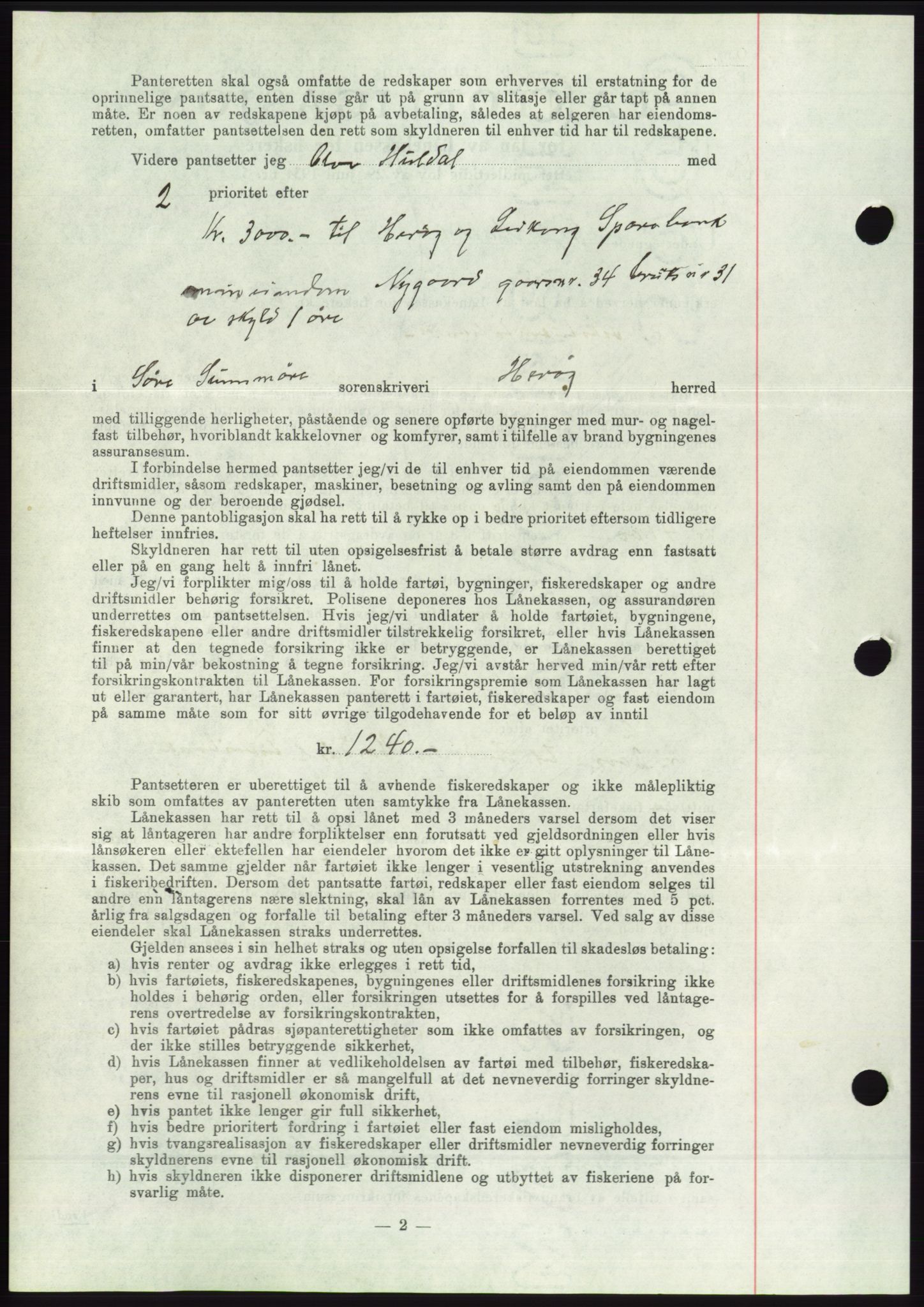 Søre Sunnmøre sorenskriveri, AV/SAT-A-4122/1/2/2C/L0062: Mortgage book no. 56, 1936-1937, Diary no: : 151/1937