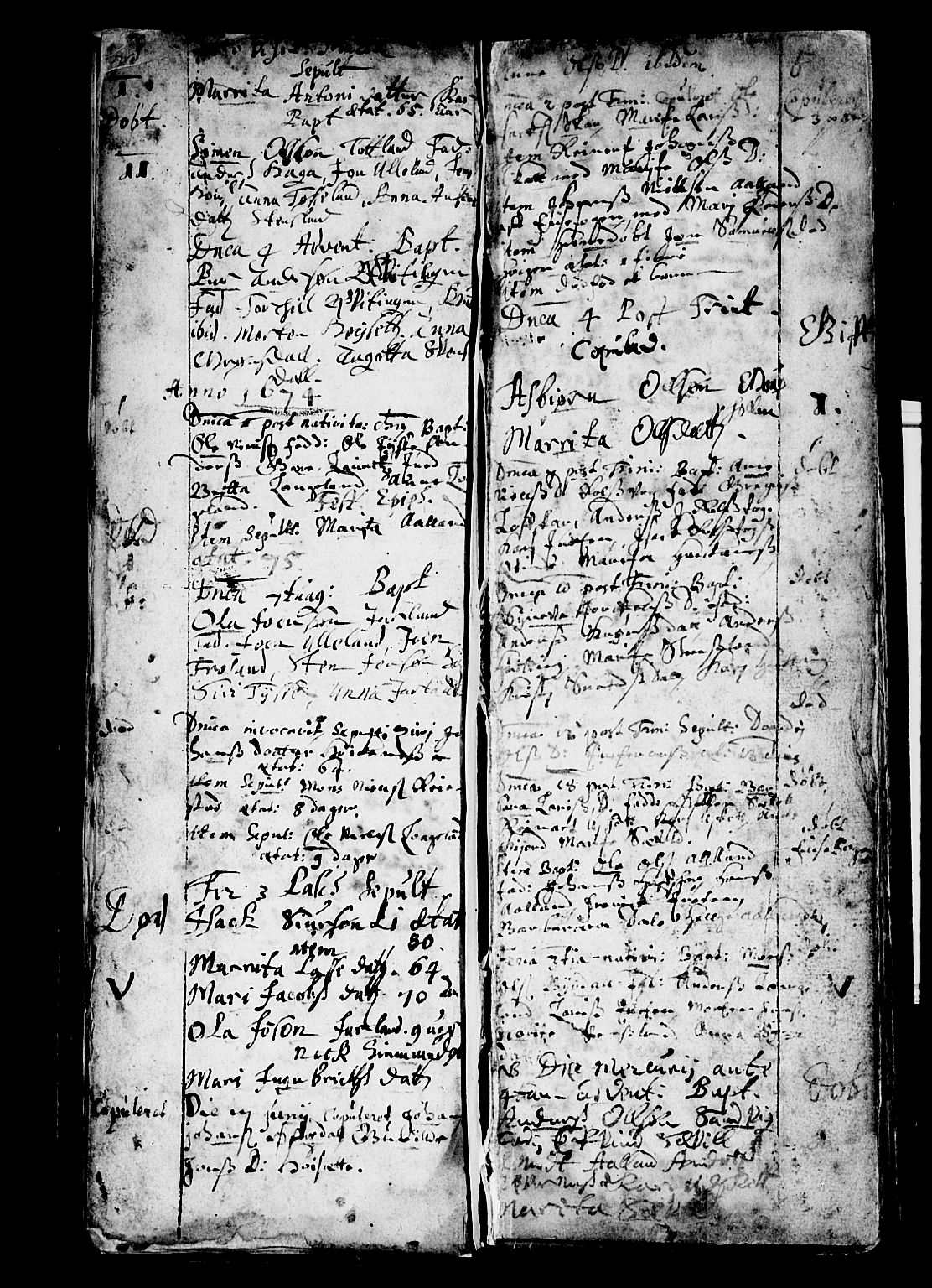 Os sokneprestembete, SAB/A-99929: Parish register (official) no. A 4, 1669-1760, p. 6