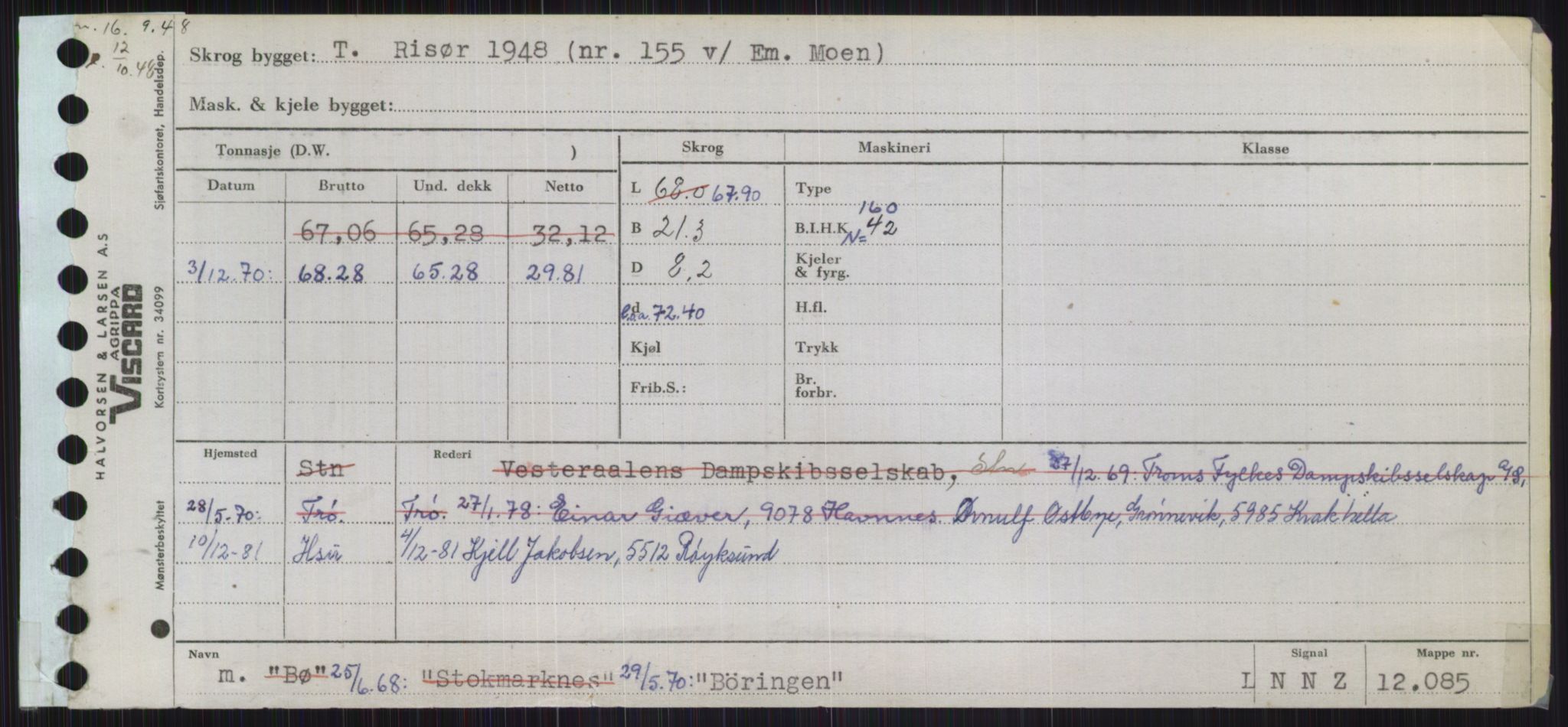 Sjøfartsdirektoratet med forløpere, Skipsmålingen, AV/RA-S-1627/H/Ha/L0001/0002: Fartøy, A-Eig / Fartøy Bjør-Eig, p. 489