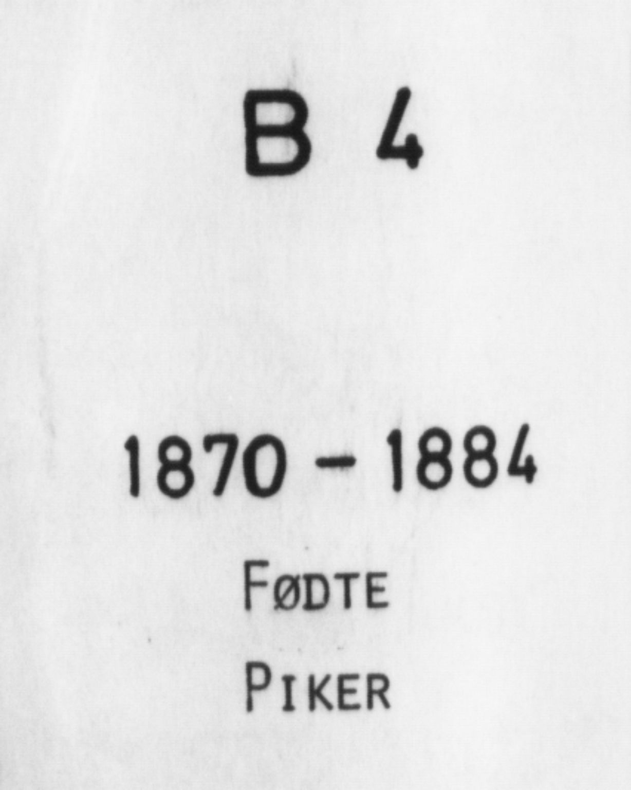 Nykirken Sokneprestembete, SAB/A-77101/H/Haa/L0017: Parish register (official) no. B 4, 1870-1884