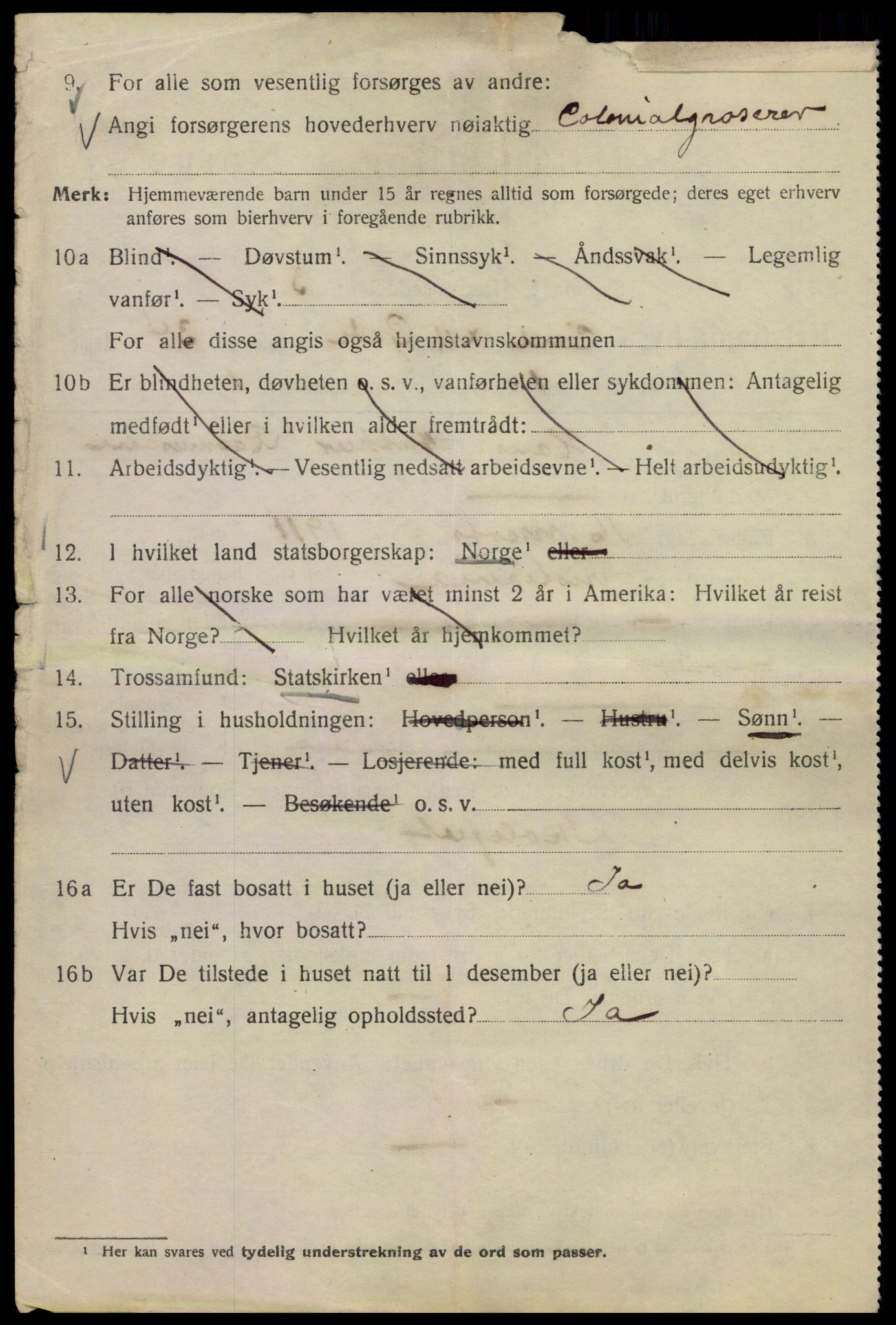 SAO, 1920 census for Kristiania, 1920, p. 329984