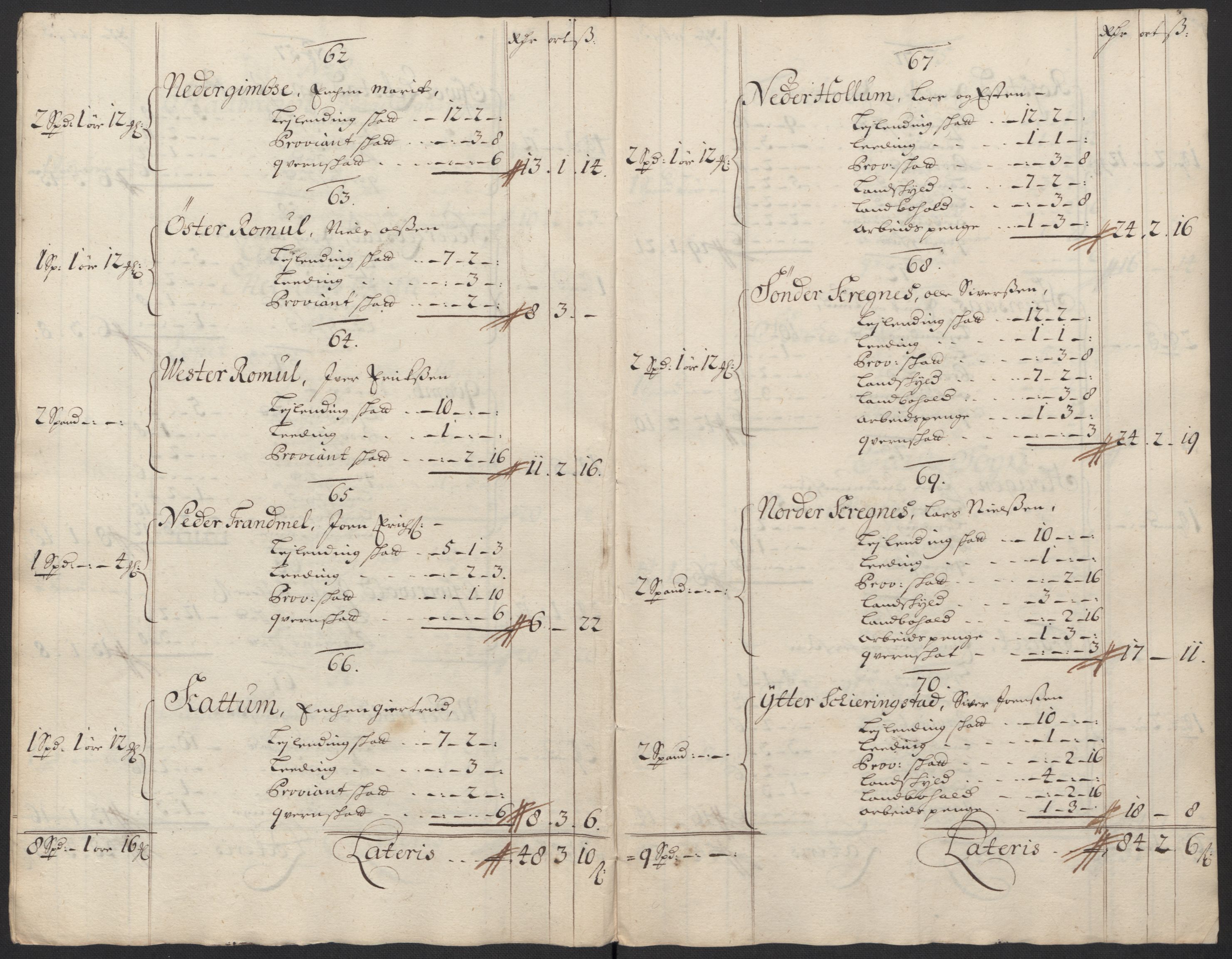 Rentekammeret inntil 1814, Reviderte regnskaper, Fogderegnskap, RA/EA-4092/R60/L3955: Fogderegnskap Orkdal og Gauldal, 1705, p. 419