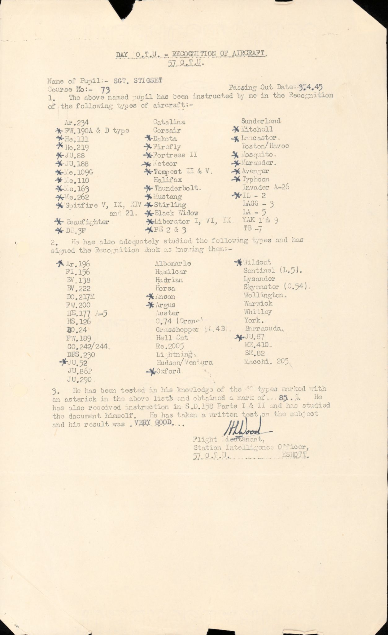 Forsvaret, Forsvarets overkommando/Luftforsvarsstaben, AV/RA-RAFA-4079/P/Pa/L0052: Personellpapirer, 1917, p. 67