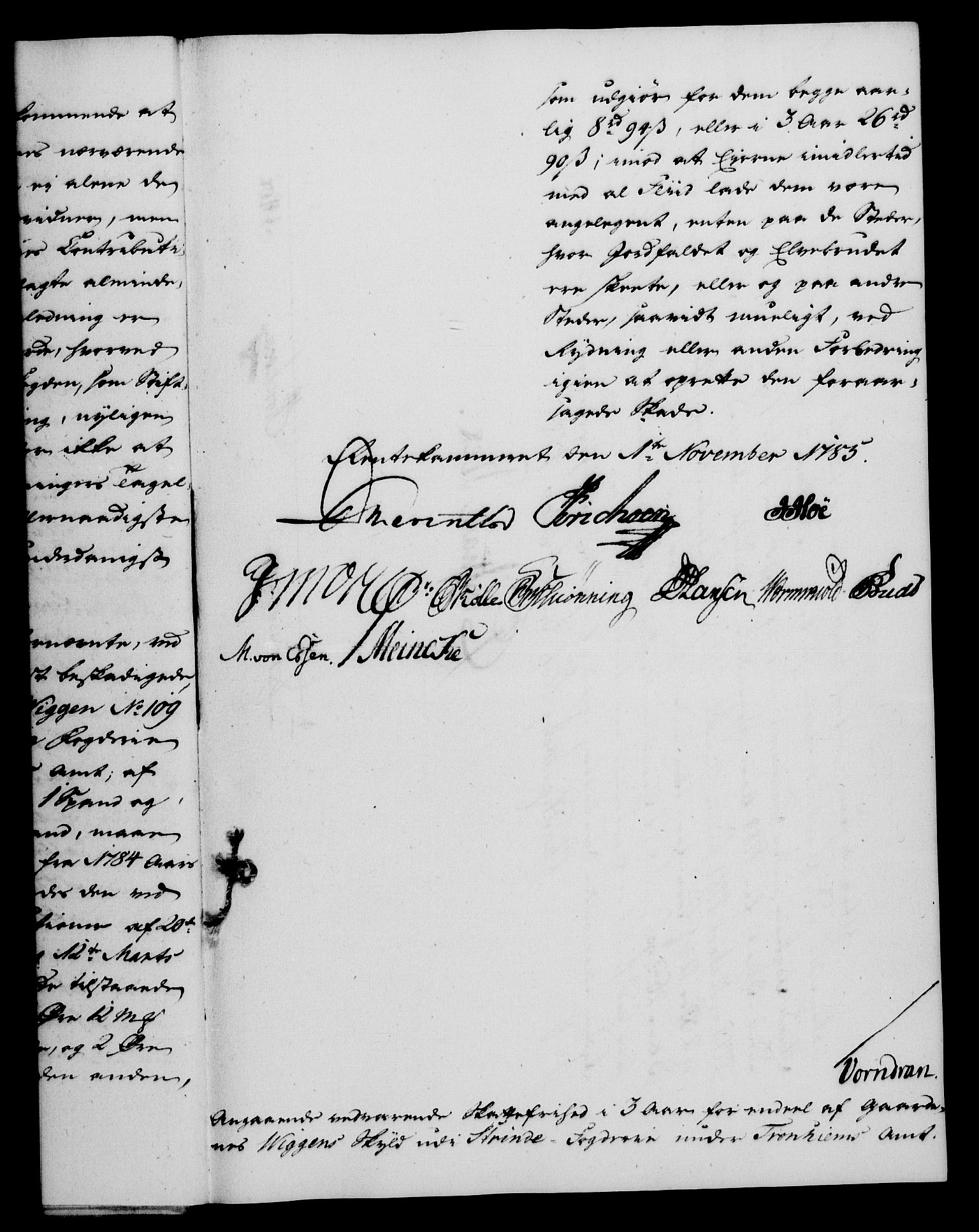 Rentekammeret, Kammerkanselliet, RA/EA-3111/G/Gf/Gfa/L0067: Norsk relasjons- og resolusjonsprotokoll (merket RK 52.67), 1785, p. 912