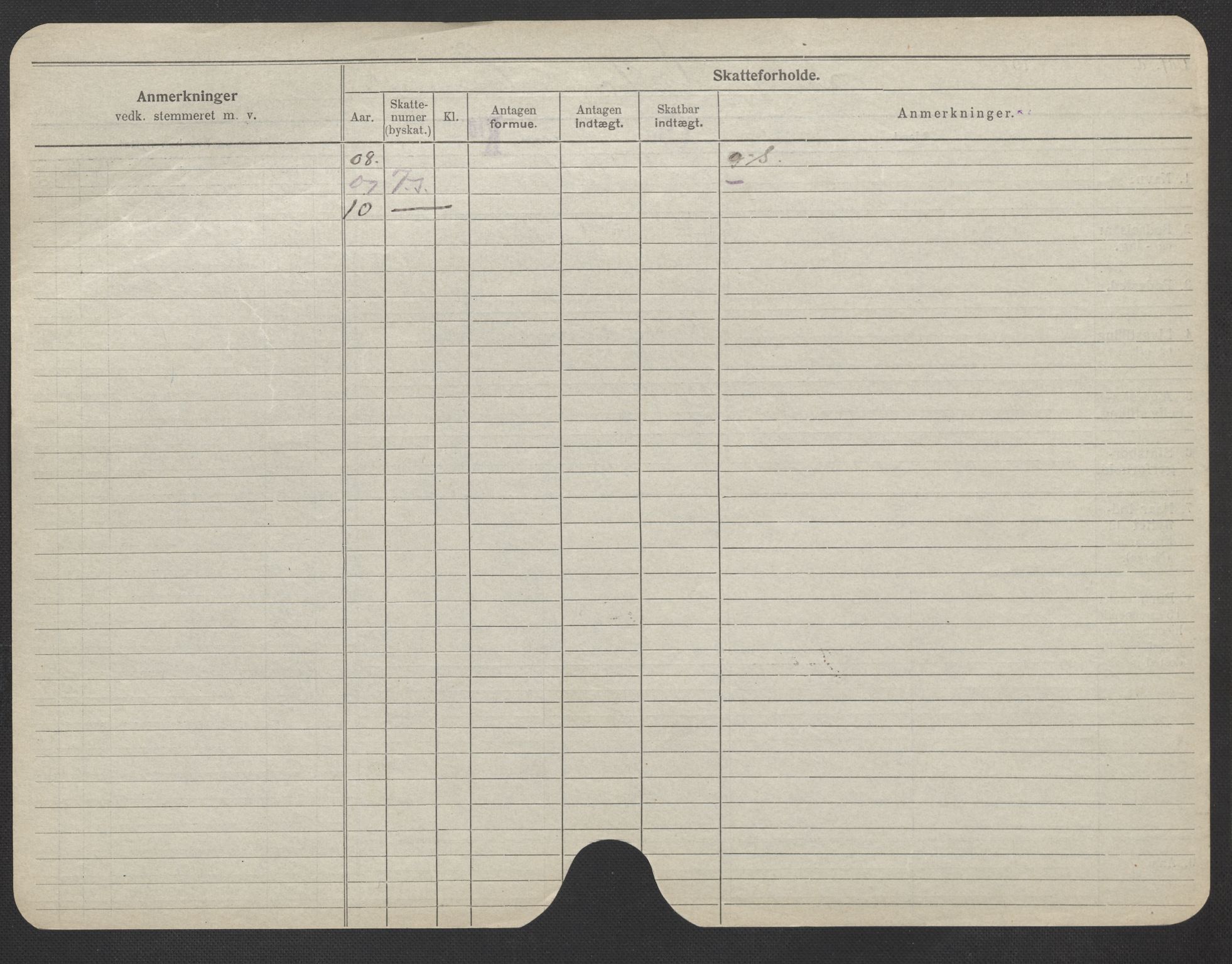 Oslo folkeregister, Registerkort, AV/SAO-A-11715/F/Fa/Fac/L0020: Kvinner, 1906-1914, p. 351b