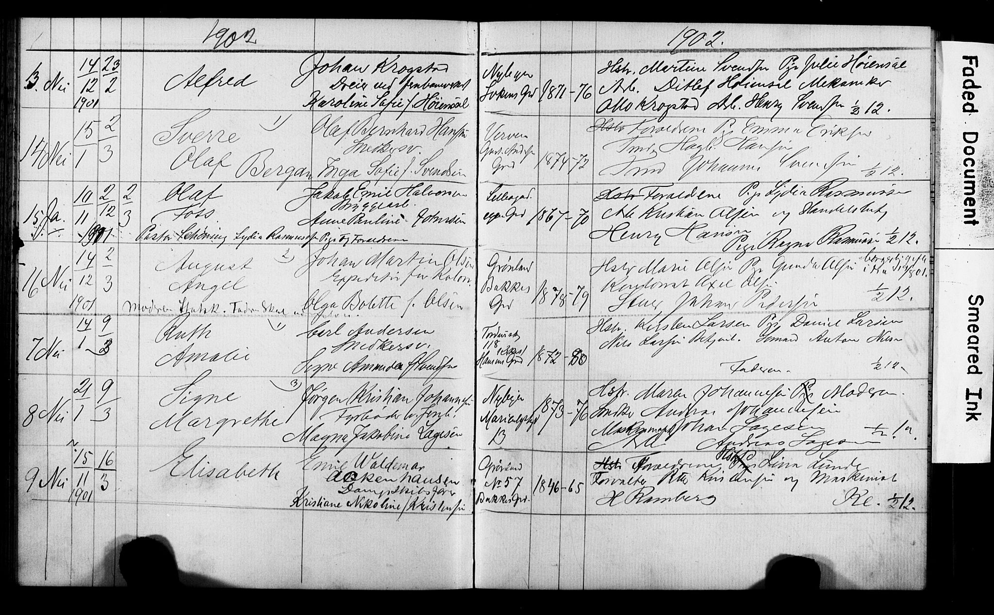 Strømsø kirkebøker, AV/SAKO-A-246/Y/Ya/L0005: Parish register draft no. I 5, 1897-1903