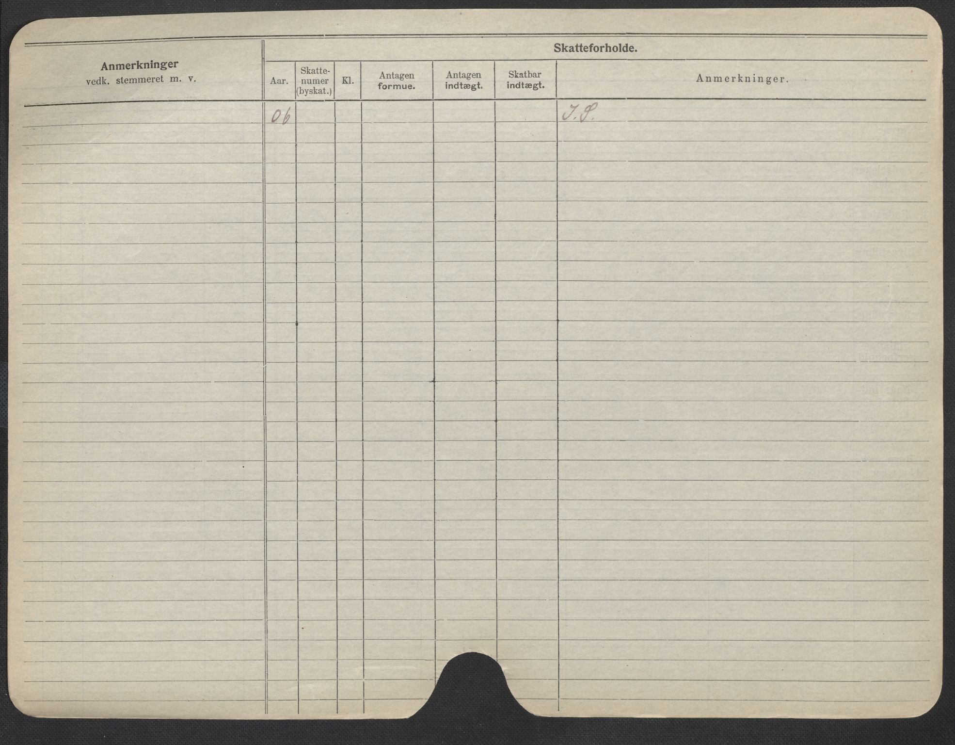 Oslo folkeregister, Registerkort, SAO/A-11715/F/Fa/Fac/L0009: Menn, 1906-1914, p. 777b