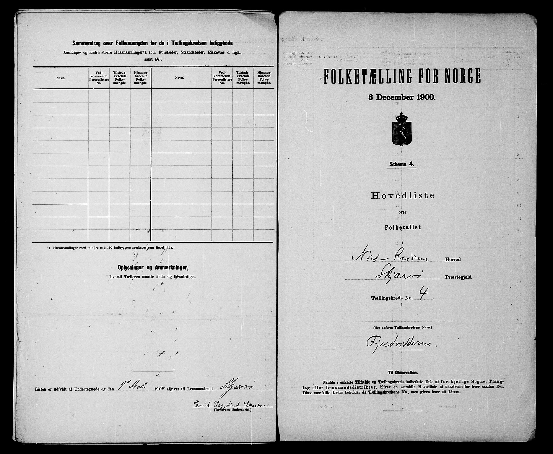 SATØ, 1900 census for Nordreisa, 1900, p. 12