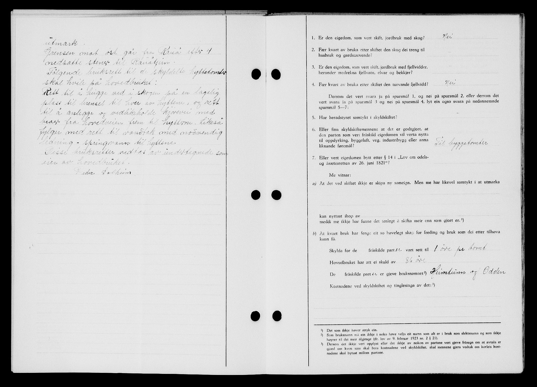 Flekkefjord sorenskriveri, SAK/1221-0001/G/Gb/Gba/L0059: Mortgage book no. A-7, 1944-1945, Diary no: : 507/1944
