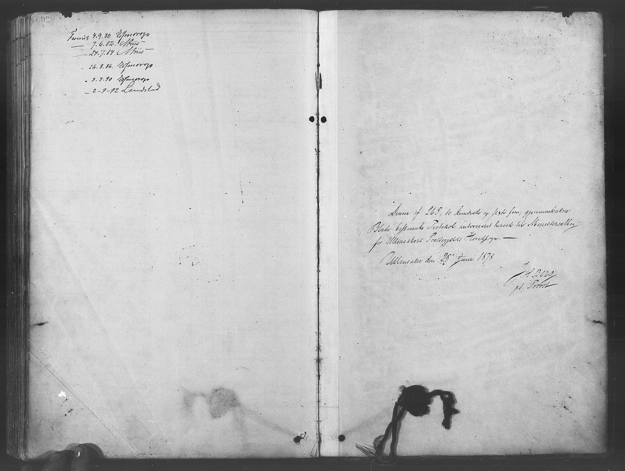 Ullensaker prestekontor Kirkebøker, SAO/A-10236a/F/Fa/L0019: Parish register (official) no. I 19, 1878-1891