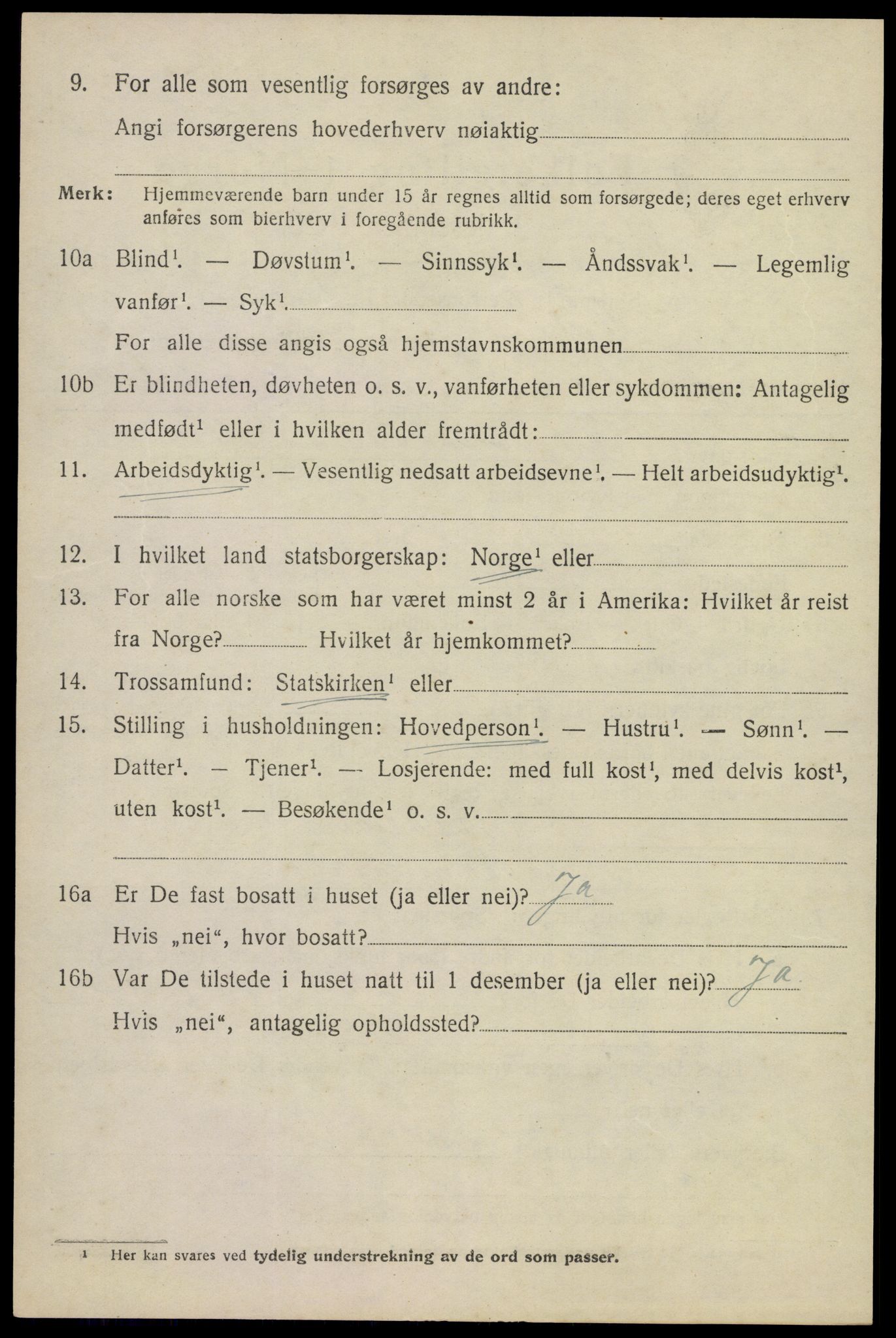 SAKO, 1920 census for Modum, 1920, p. 15960