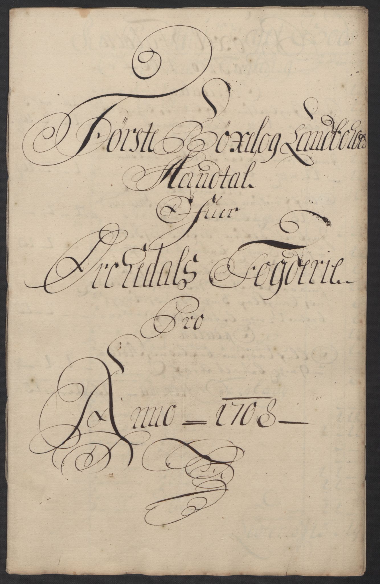Rentekammeret inntil 1814, Reviderte regnskaper, Fogderegnskap, AV/RA-EA-4092/R60/L3958: Fogderegnskap Orkdal og Gauldal, 1708, p. 282