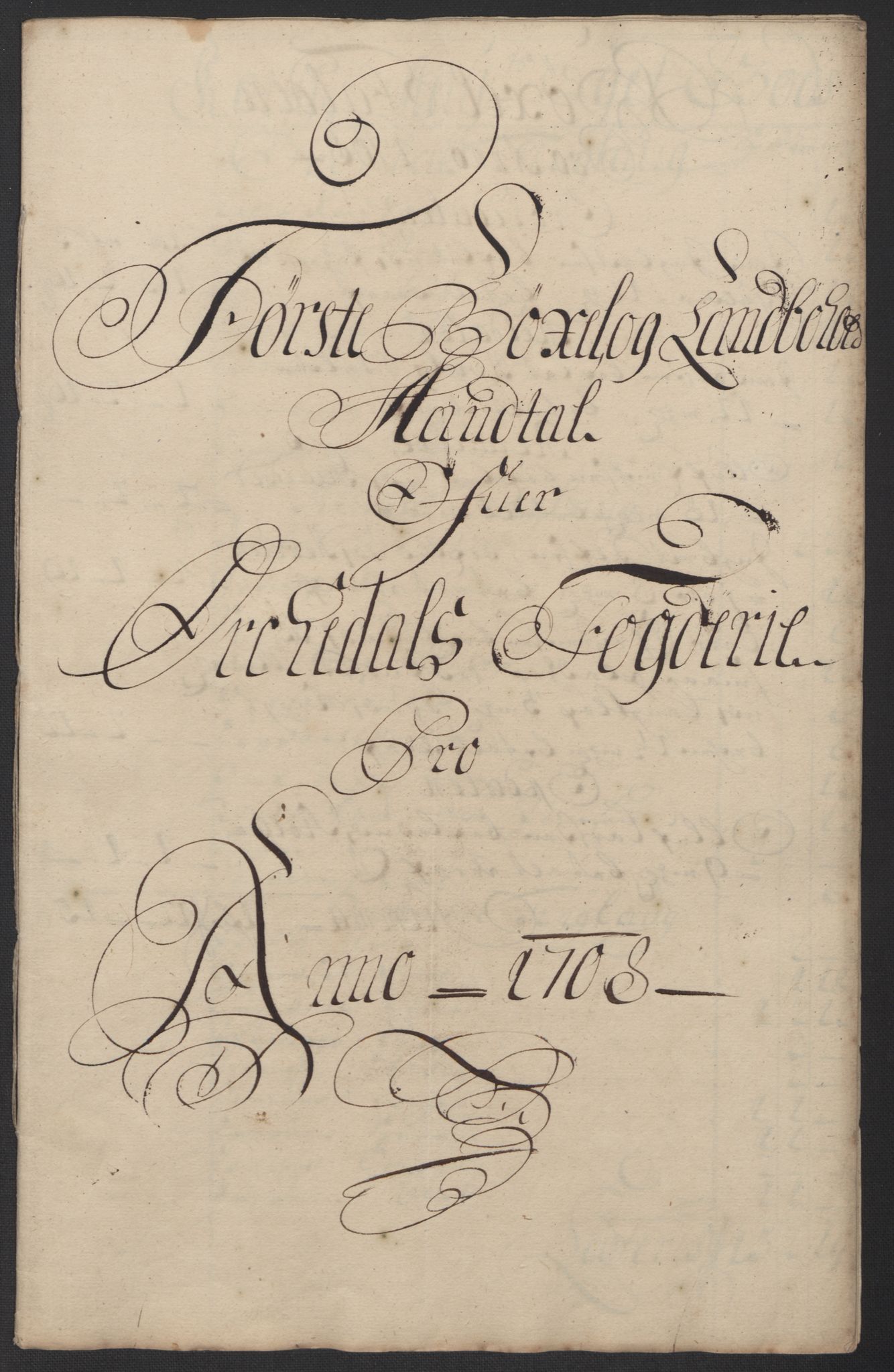 Rentekammeret inntil 1814, Reviderte regnskaper, Fogderegnskap, RA/EA-4092/R60/L3958: Fogderegnskap Orkdal og Gauldal, 1708, p. 282