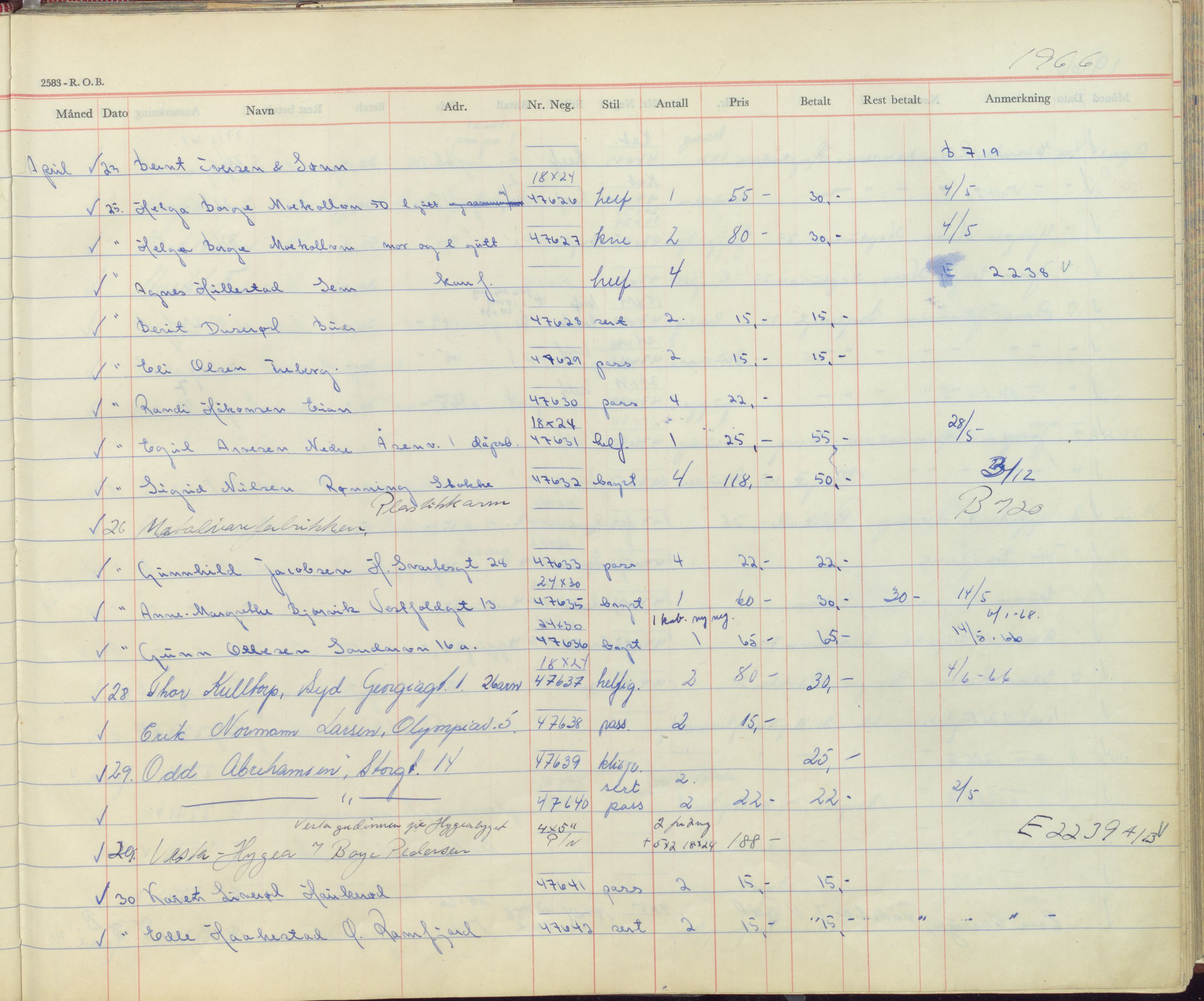 Pa 1494 - Jørgensen, Antonius. Fotograf, VEMU/A-2760/F/Fb, 1927-1984, p. 2799