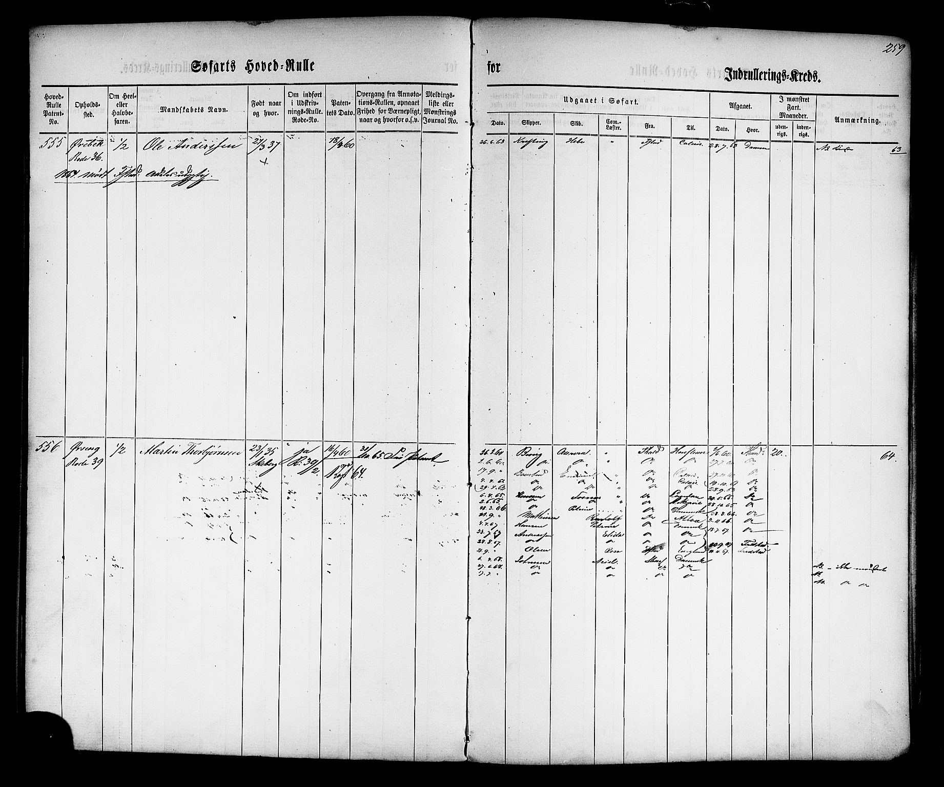 Halden mønstringskontor, AV/SAO-A-10569a/F/Fc/Fcb/L0001: Hovedrulle, 1860, p. 221