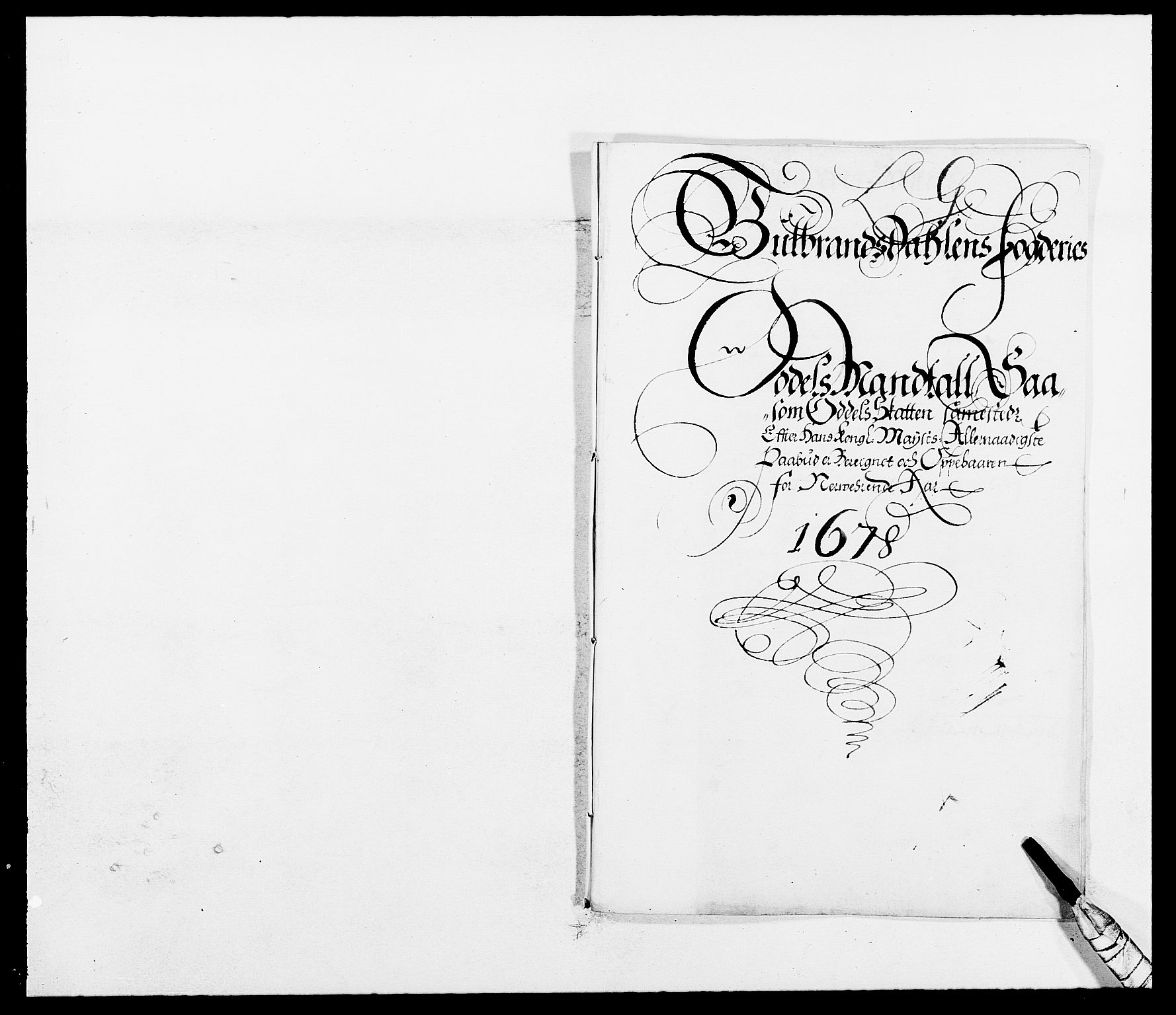 Rentekammeret inntil 1814, Reviderte regnskaper, Fogderegnskap, RA/EA-4092/R17/L1152: Fogderegnskap Gudbrandsdal, 1678-1679, p. 291