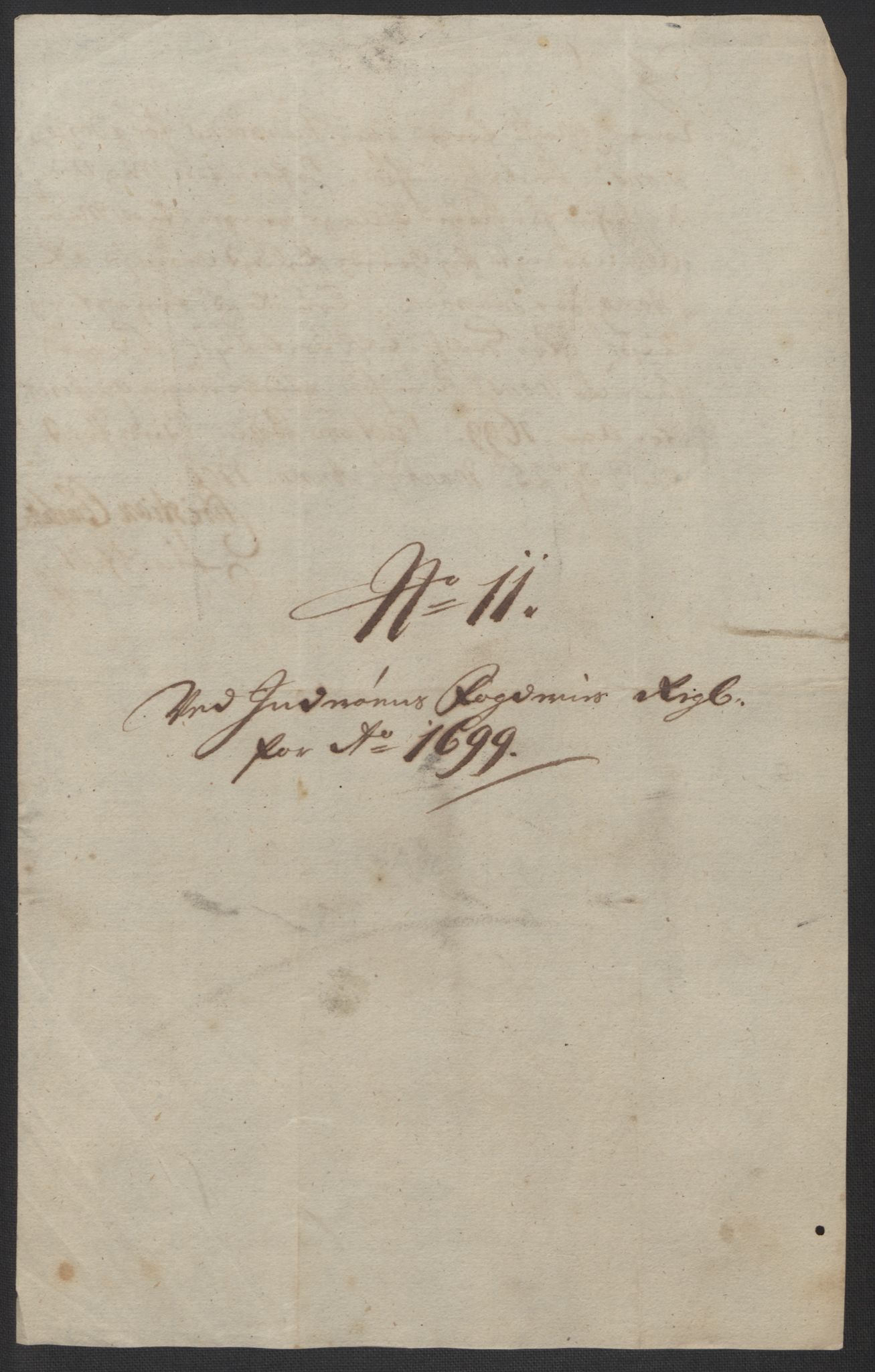 Rentekammeret inntil 1814, Reviderte regnskaper, Fogderegnskap, RA/EA-4092/R63/L4310: Fogderegnskap Inderøy, 1698-1699, p. 380