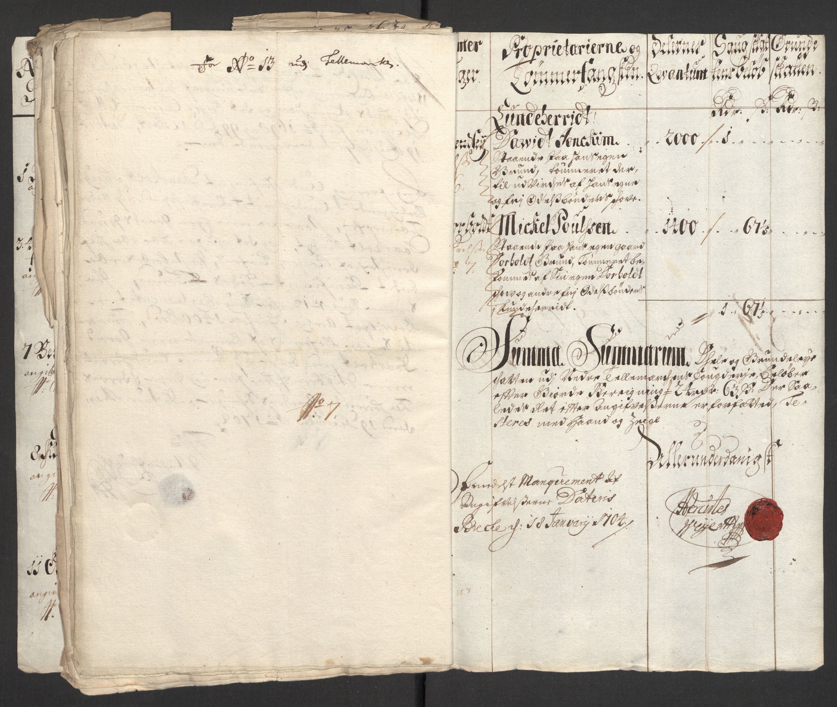 Rentekammeret inntil 1814, Reviderte regnskaper, Fogderegnskap, AV/RA-EA-4092/R36/L2107: Fogderegnskap Øvre og Nedre Telemark og Bamble, 1702, p. 237