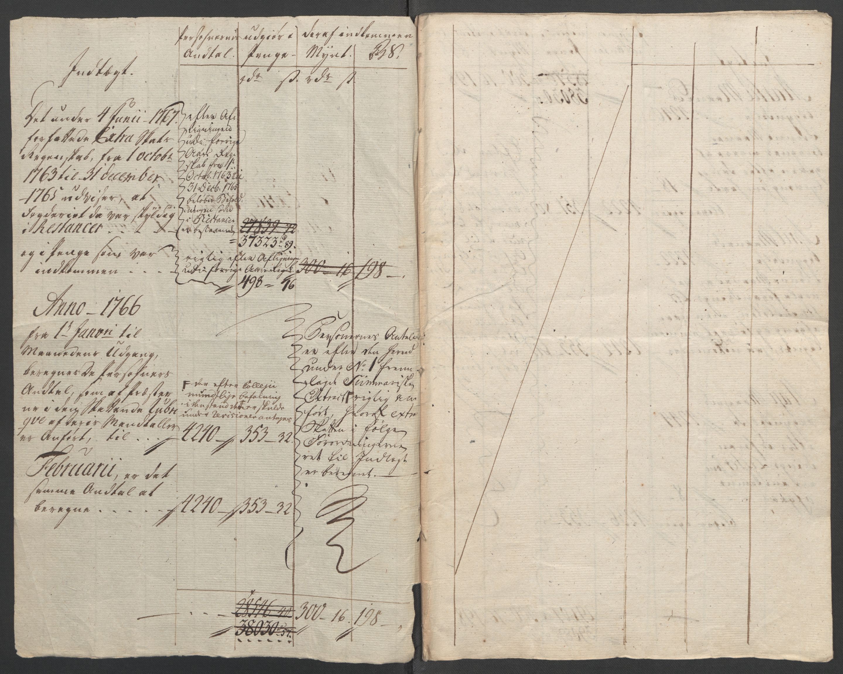 Rentekammeret inntil 1814, Reviderte regnskaper, Fogderegnskap, AV/RA-EA-4092/R45/L2704: Ekstraskatten Lista og Mandal, 1762-1768, p. 210