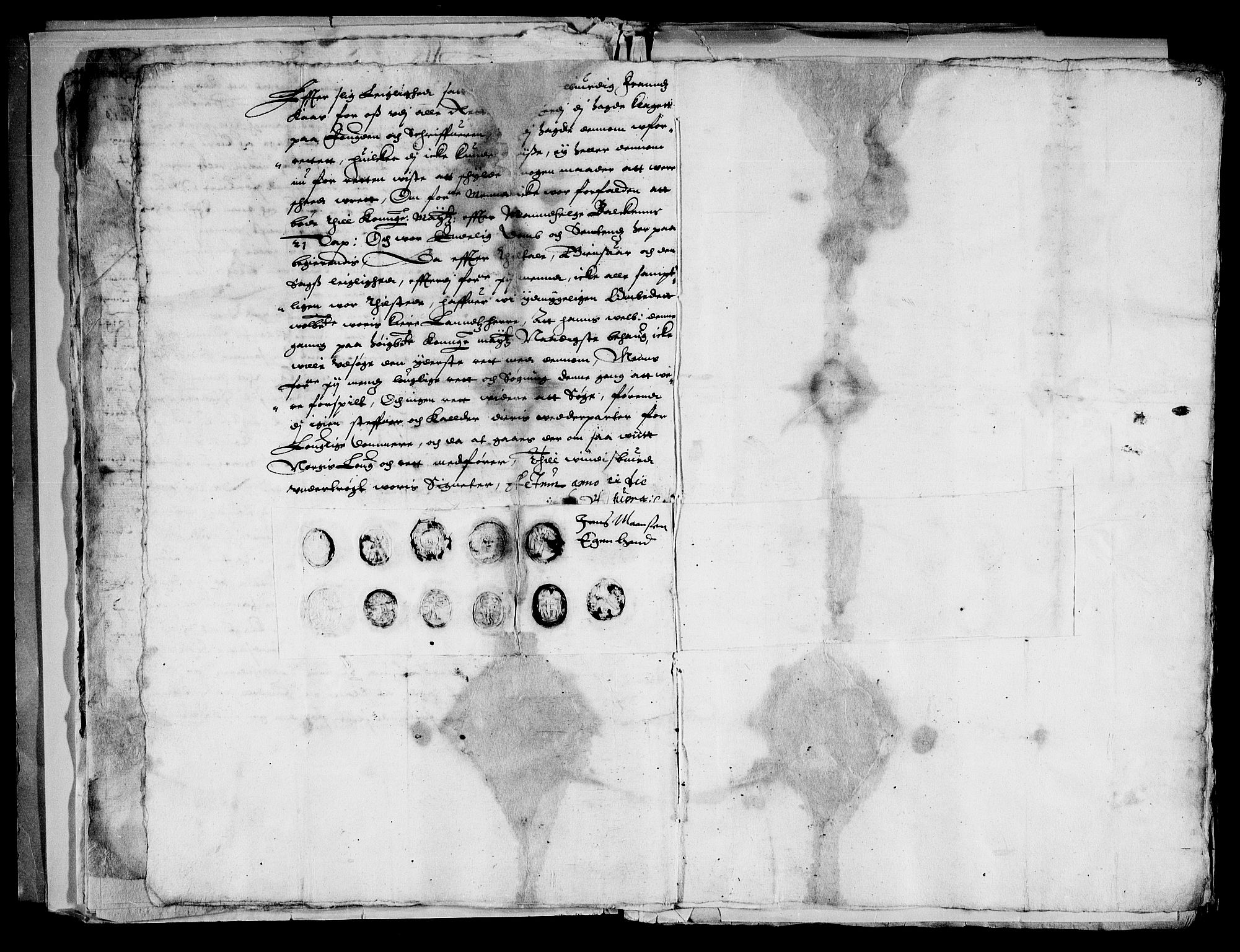 Danske Kanselli, Skapsaker, AV/RA-EA-4061/F/L0117: Skap 16, pakke 48-49A, 1622-1808, p. 18