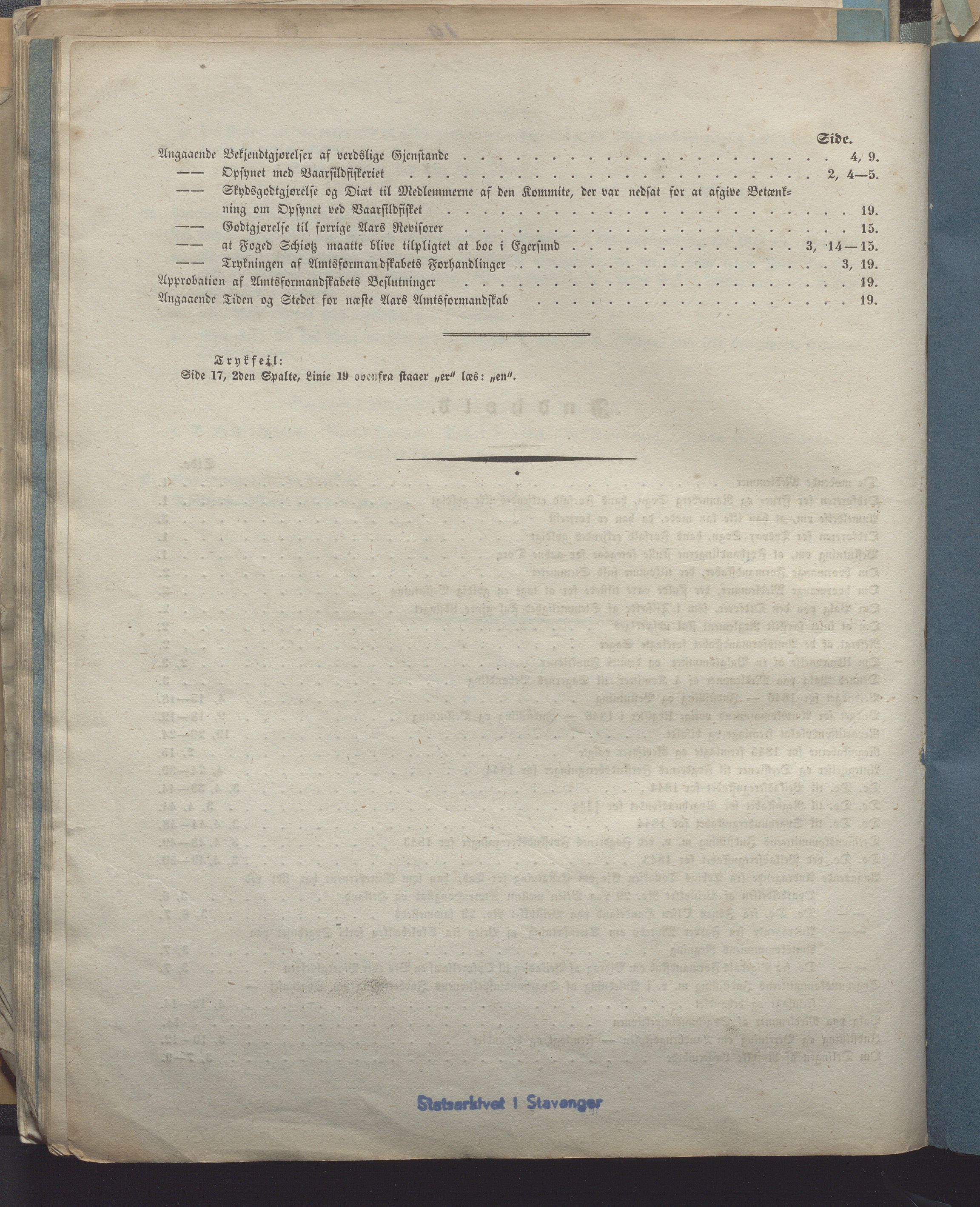 Rogaland fylkeskommune - Fylkesrådmannen , IKAR/A-900/A, 1838-1848, p. 275