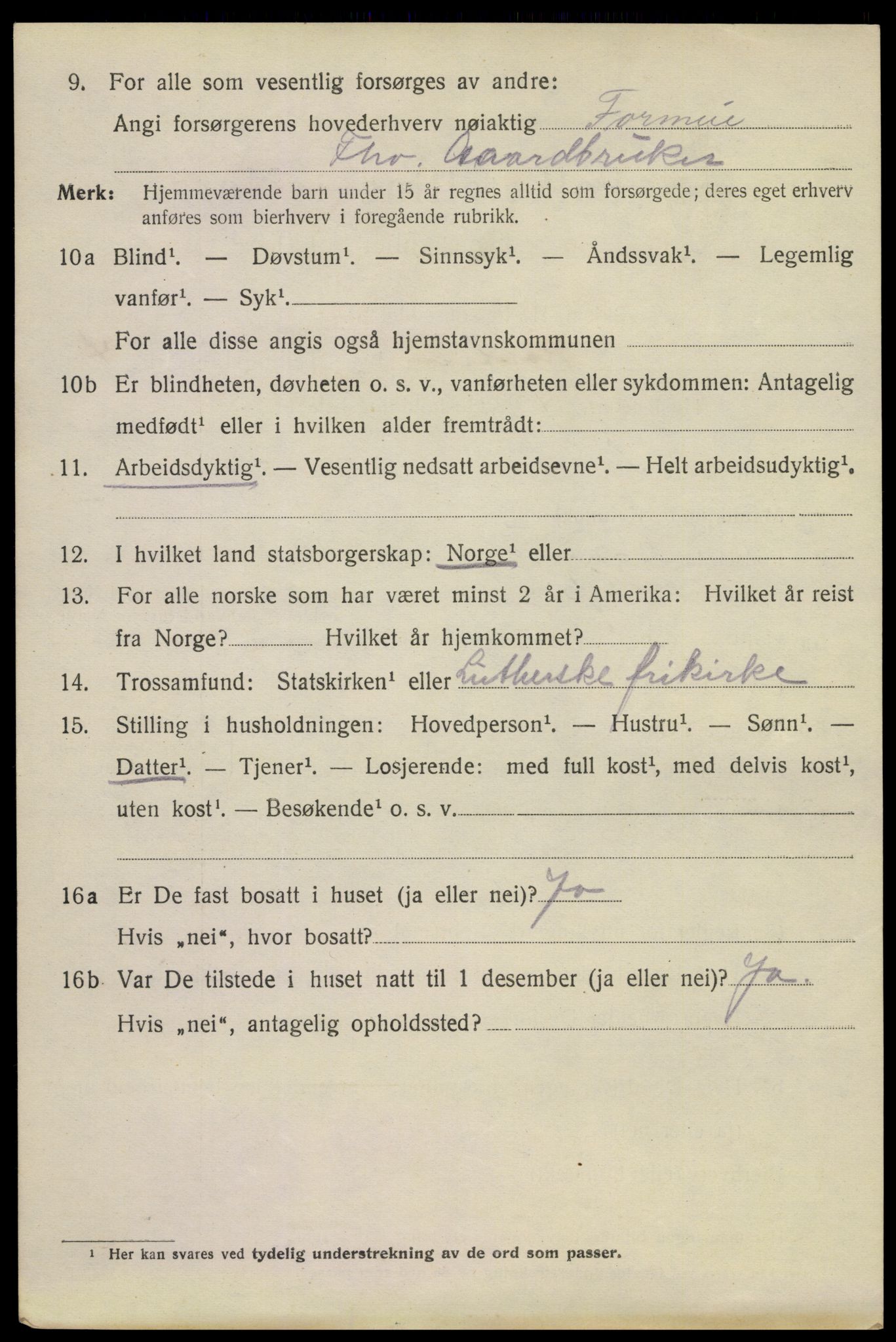 SAKO, 1920 census for Horten, 1920, p. 19014