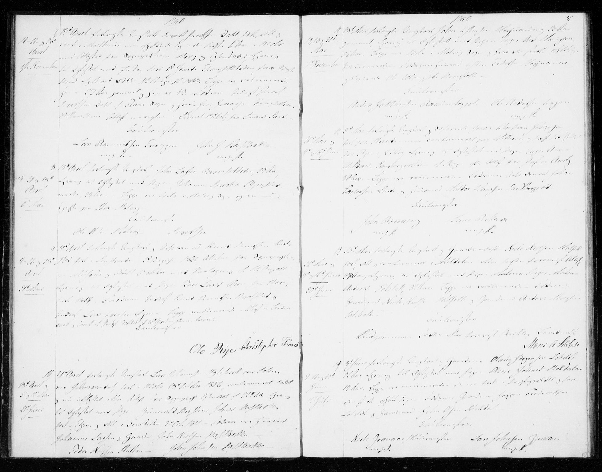 Ministerialprotokoller, klokkerbøker og fødselsregistre - Sør-Trøndelag, SAT/A-1456/606/L0296: Banns register no. 606A11, 1849-1854, p. 8
