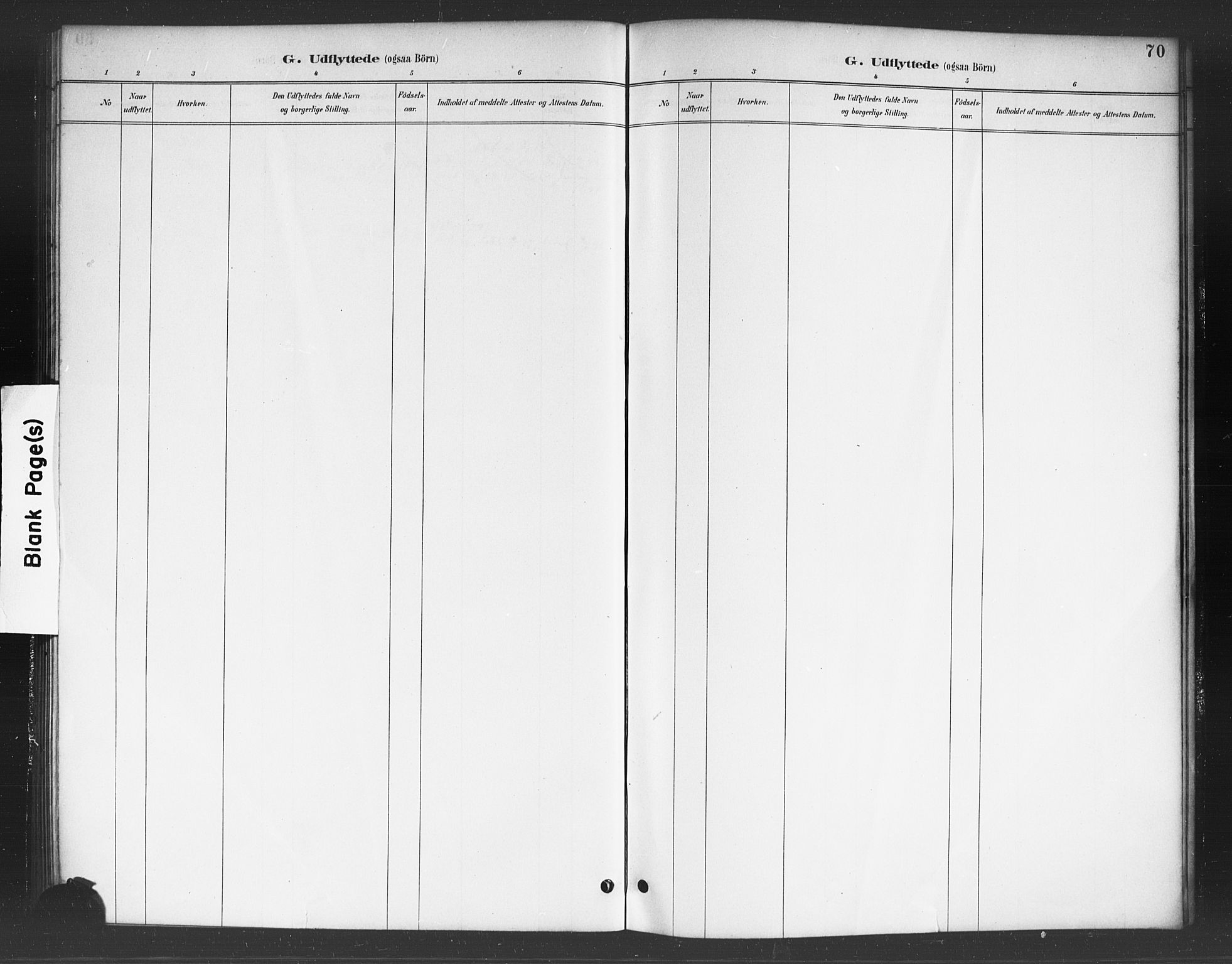 Skjeberg prestekontor Kirkebøker, SAO/A-10923/F/Fc/L0001: Parish register (official) no. III 1, 1886-1897, p. 70